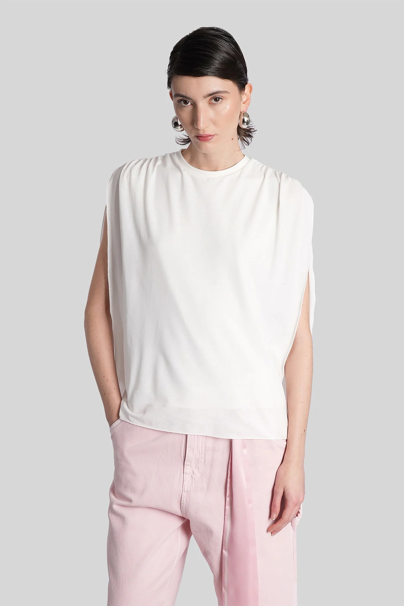 Tracy Topwear in white cotton - Image 6