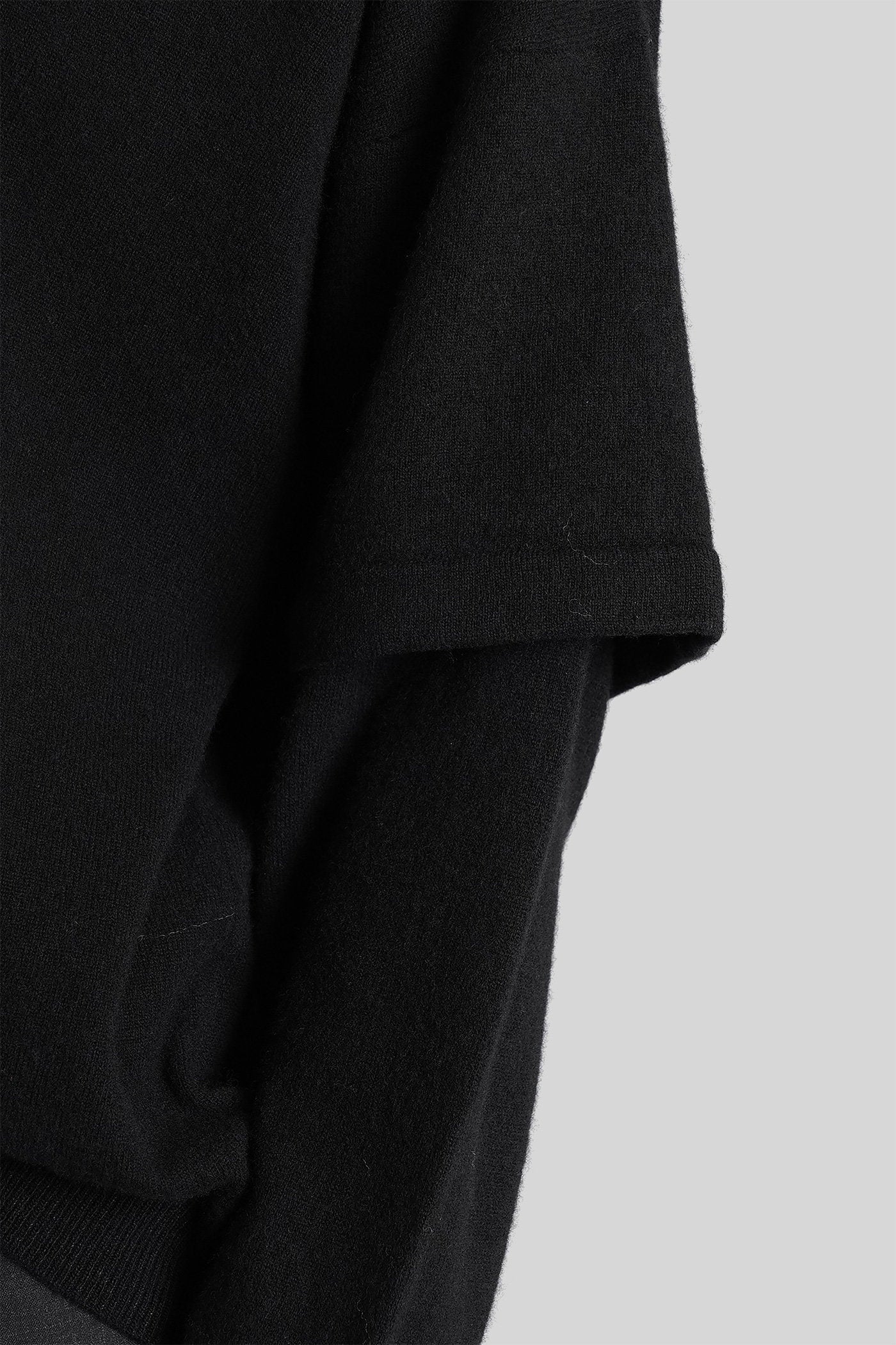 Troy Knitwear in black wool - Image 5
