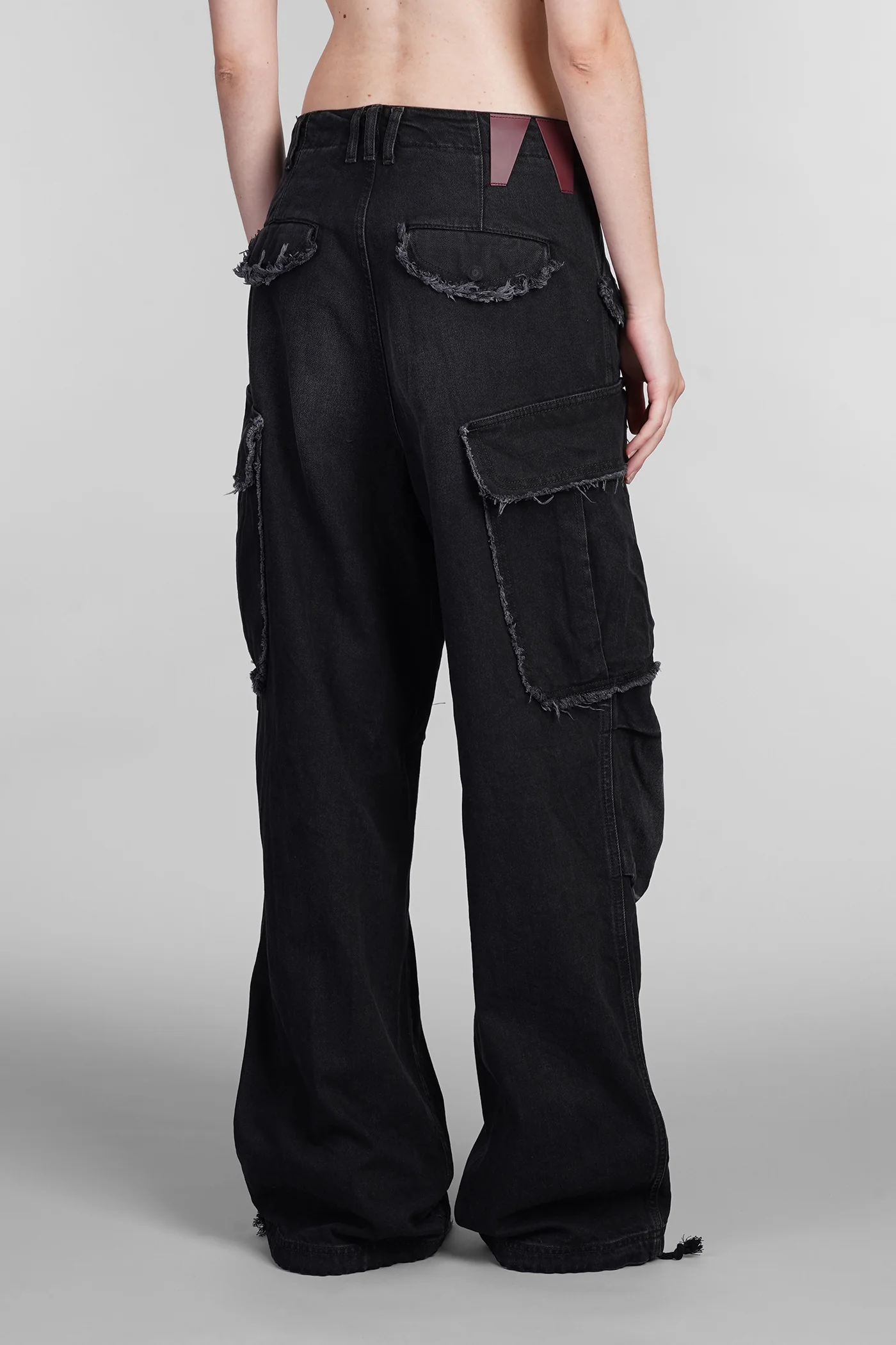 Vivi Jeans in black cotton - Image 3