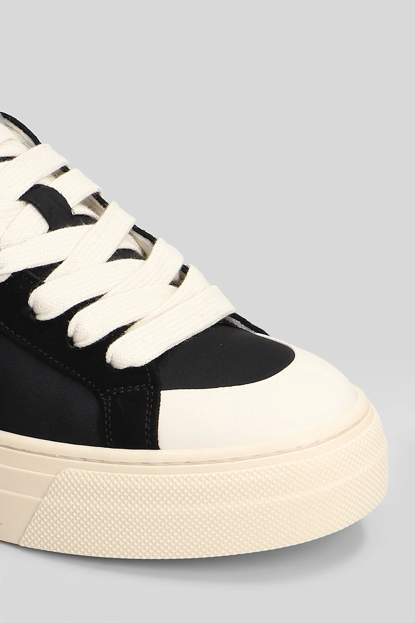 Sneakers in black fabric - Image 5
