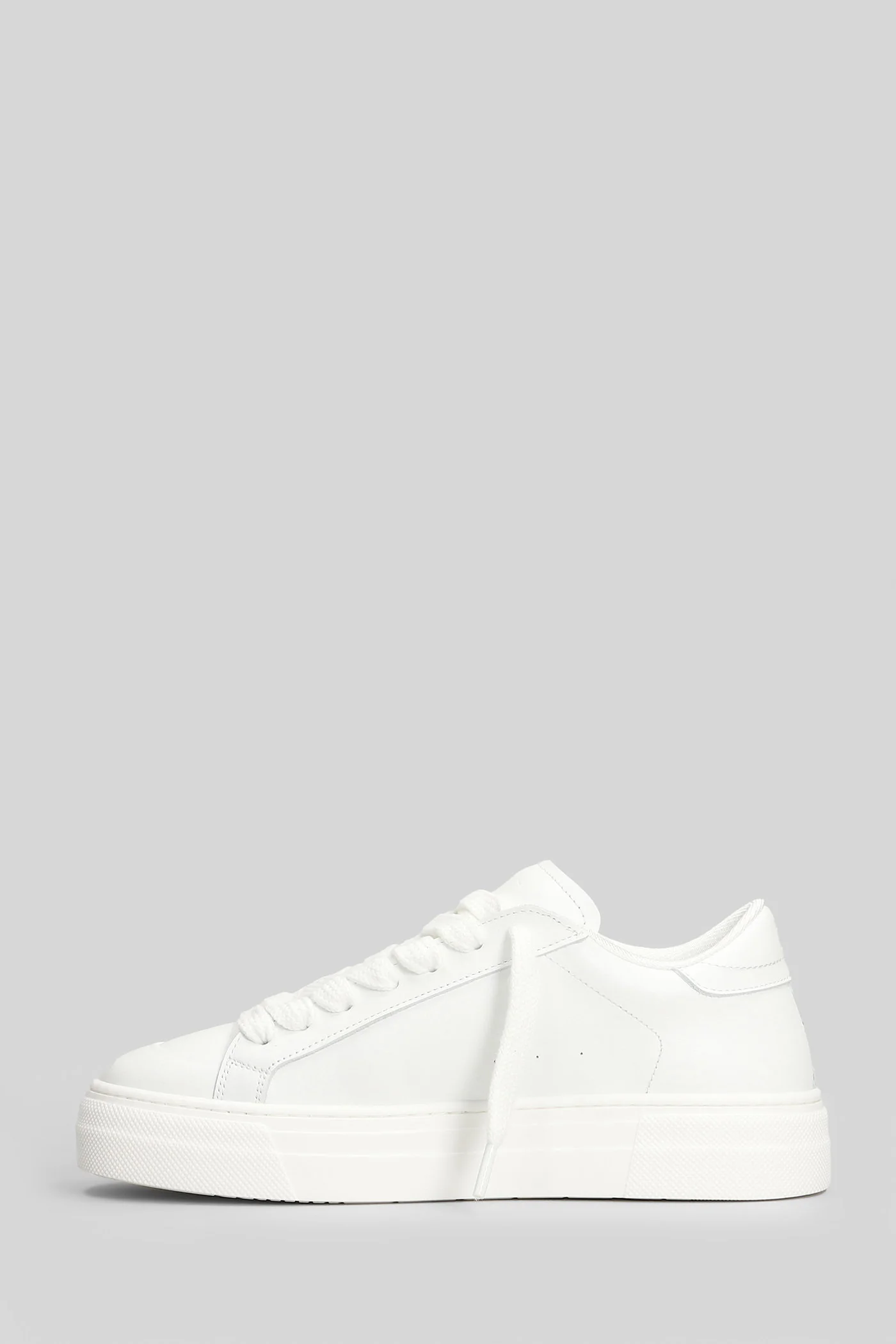 Sneakers in white leather - Image 3