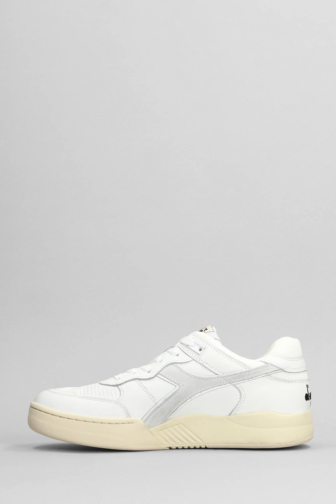 B.560 Used Sneakers in white leather - Image 3