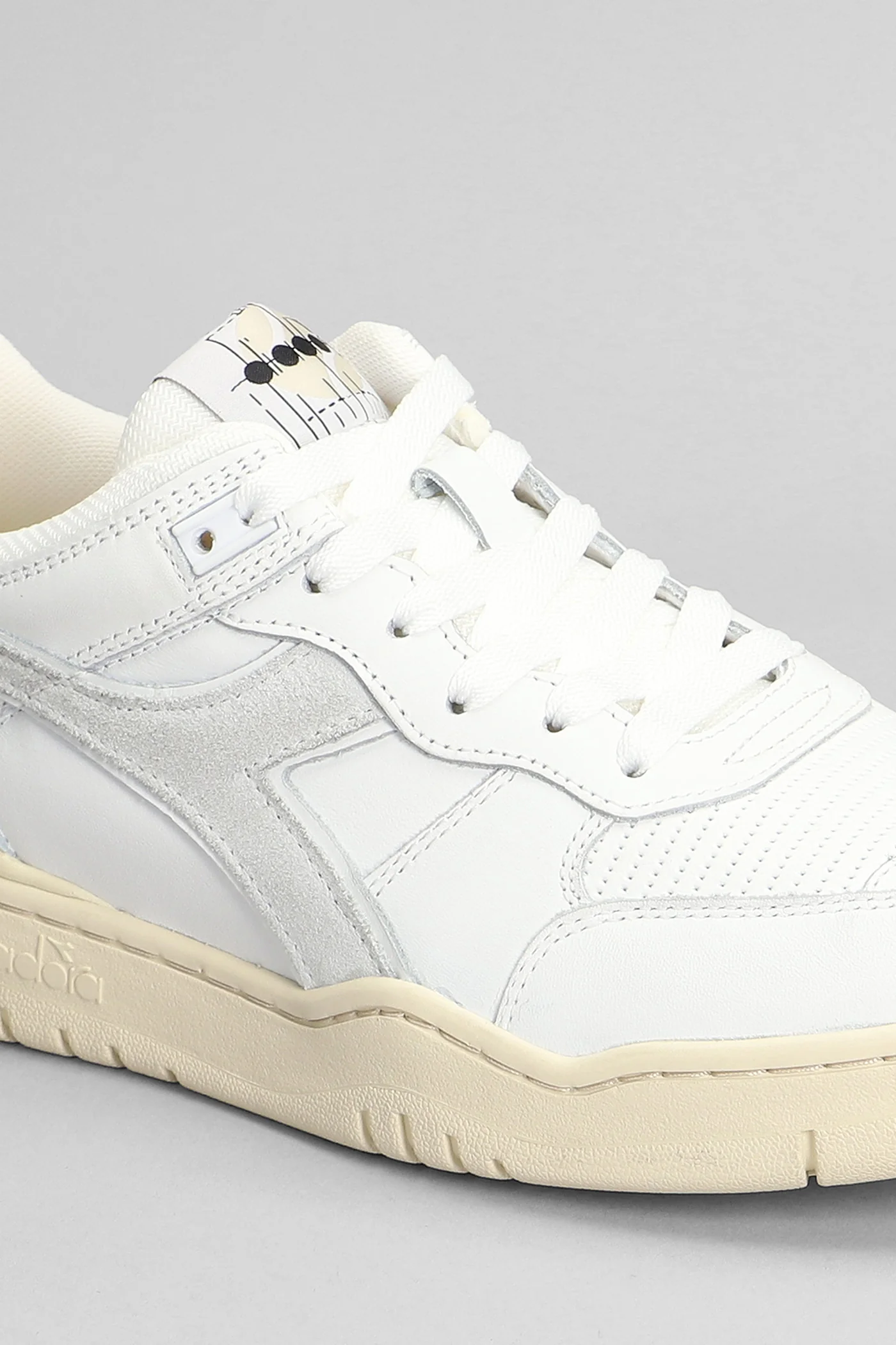 B.560 Used Sneakers in white leather - Image 5