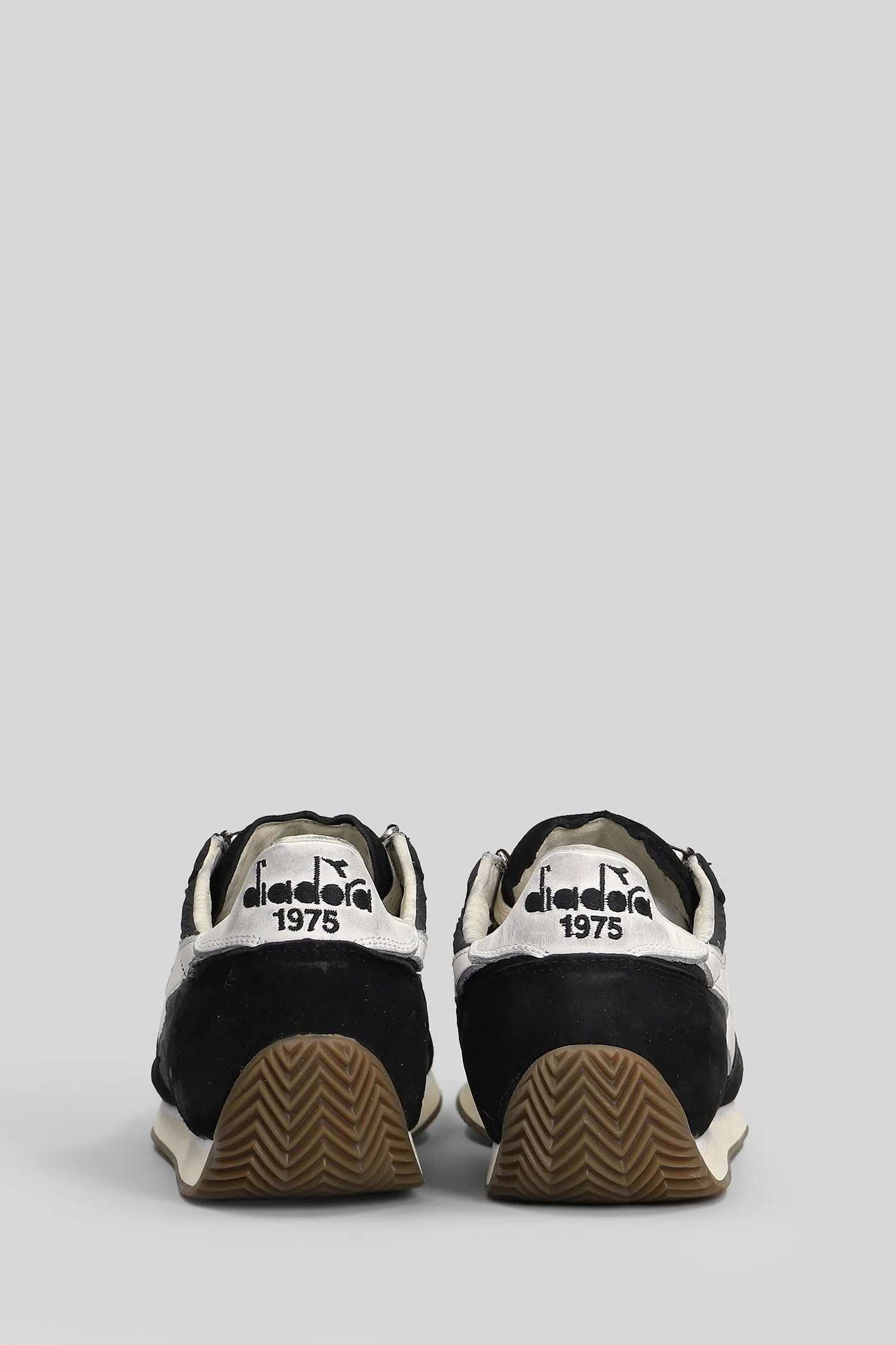Equipe Vela Sneakers in black Suede and fabric - Image 4
