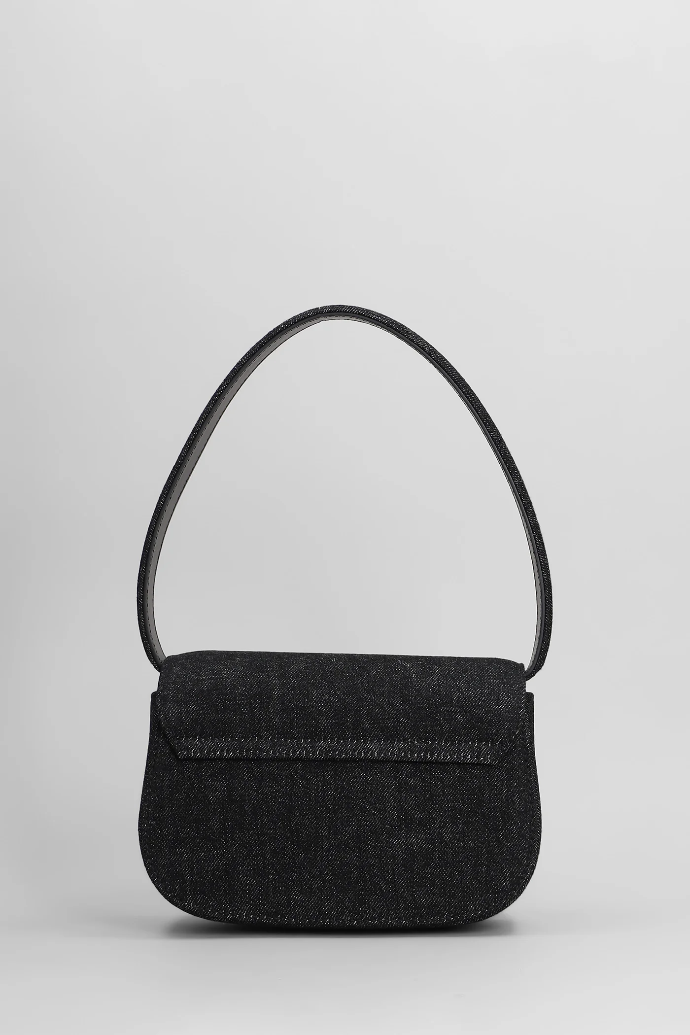 1 dr Shoulder bag in black cotton - Image 3