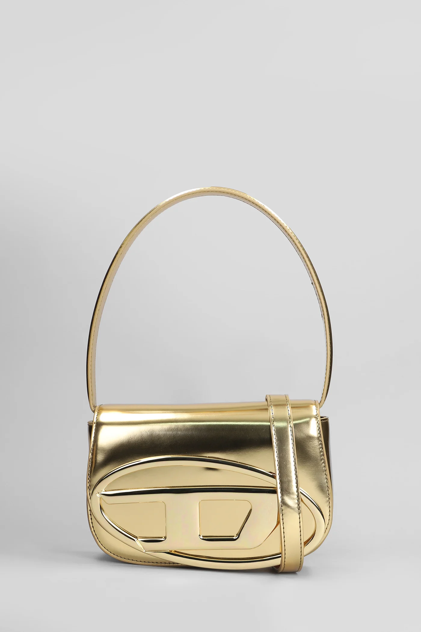 1 dr Shoulder bag in gold leather