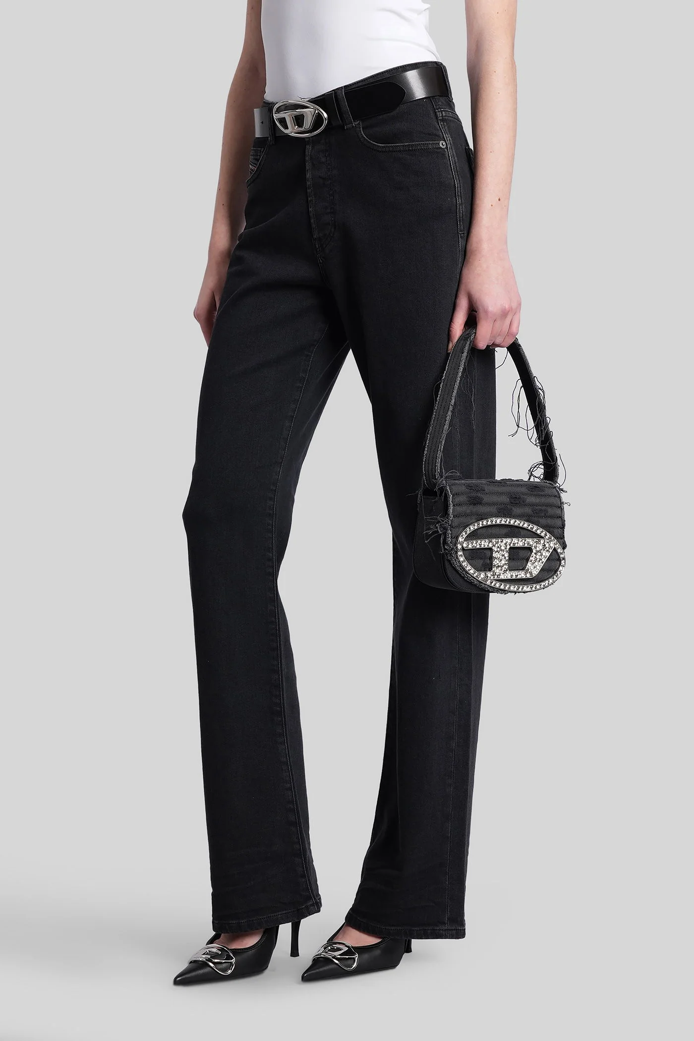1971 D-sent Jeans in black denim - Image 4