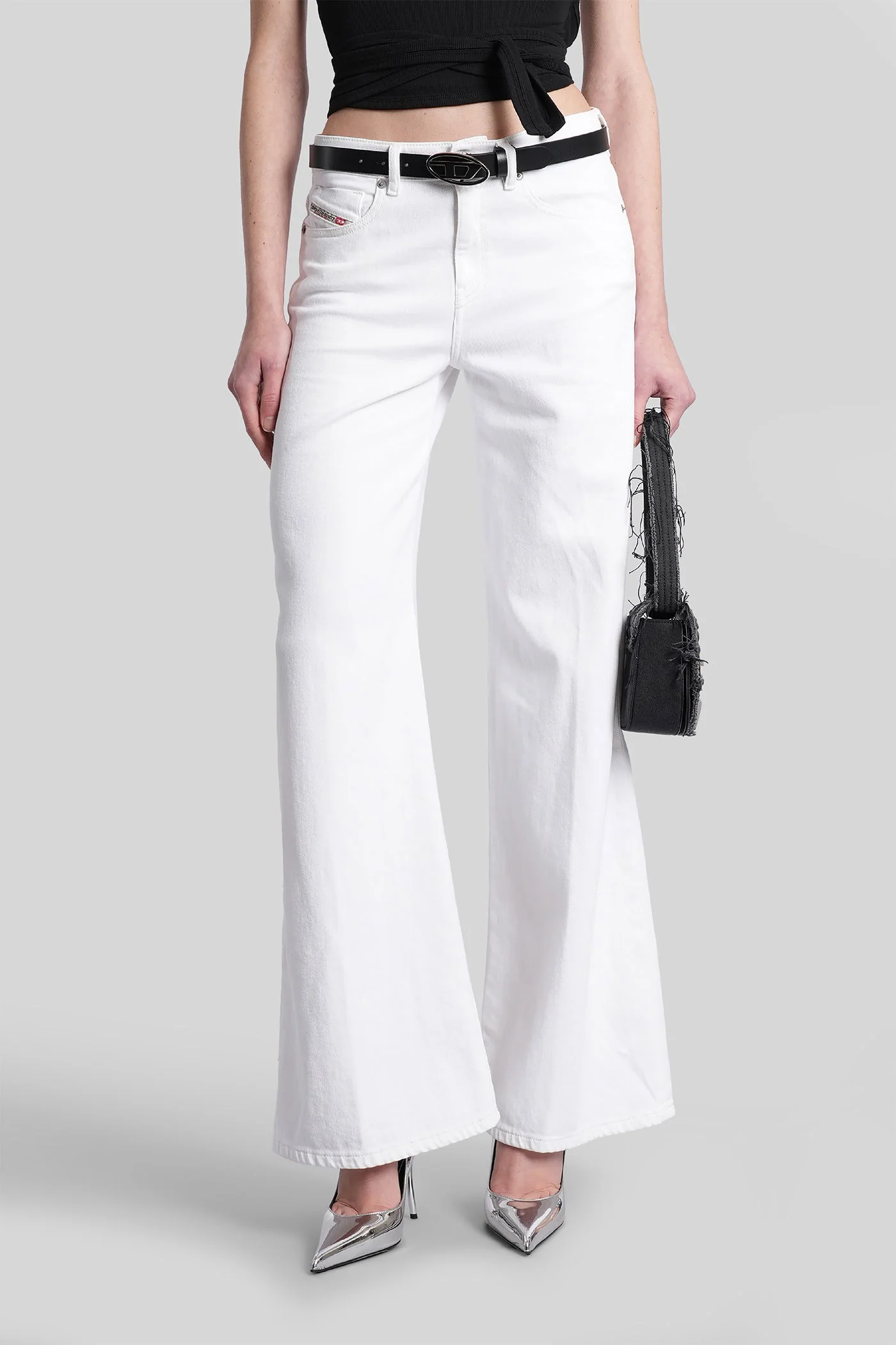 1978 d-akemi Jeans in white denim