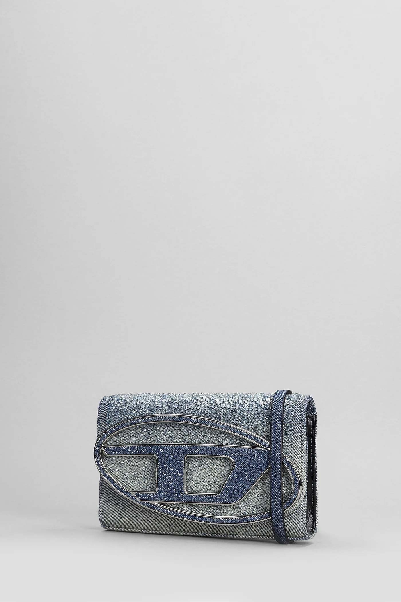 1dr Clutch in cyan denim - Image 2
