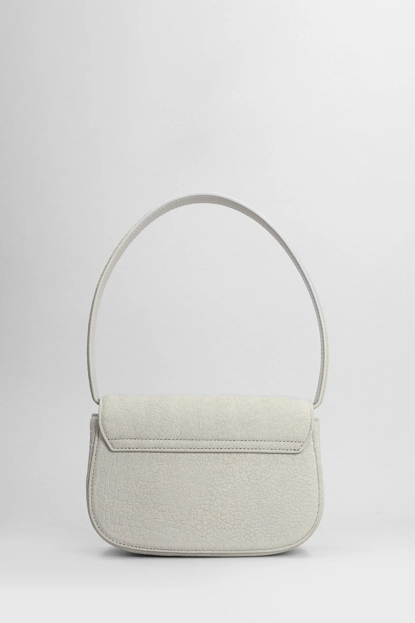 1dr Shoulder bag in grey leather - Image 3