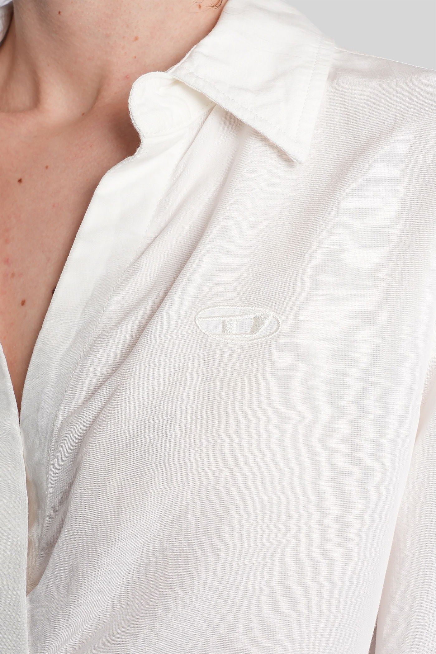 C-delphos-s3 Shirt in white Modal - Image 5