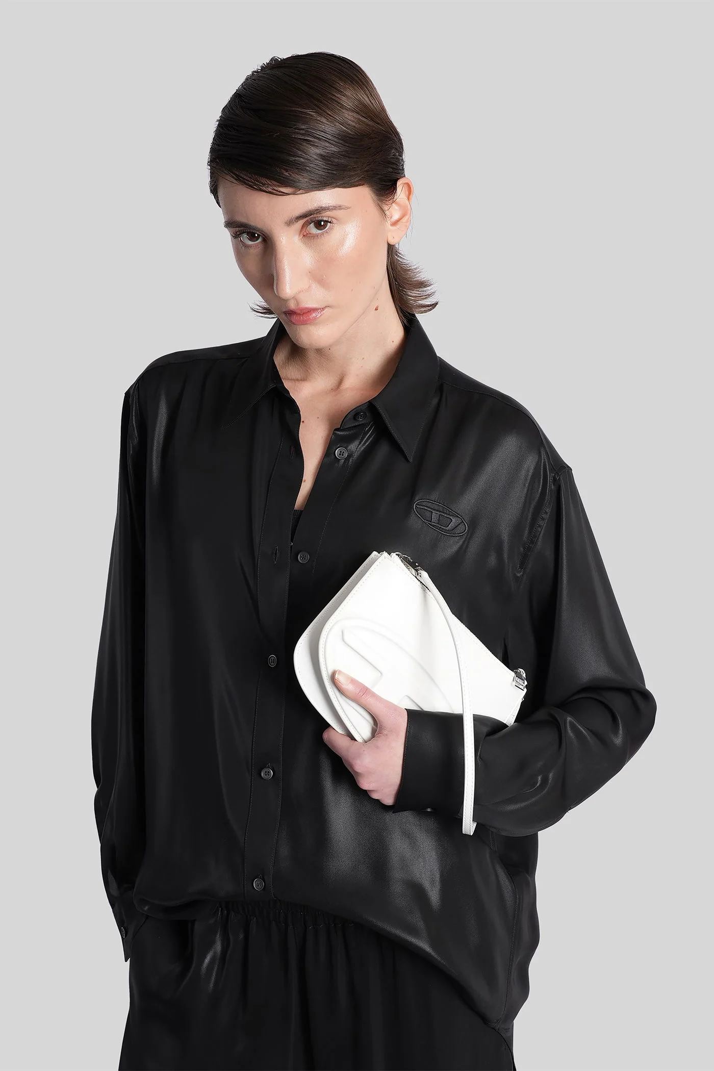 C-simplier Shirt in black polyester - Image 2