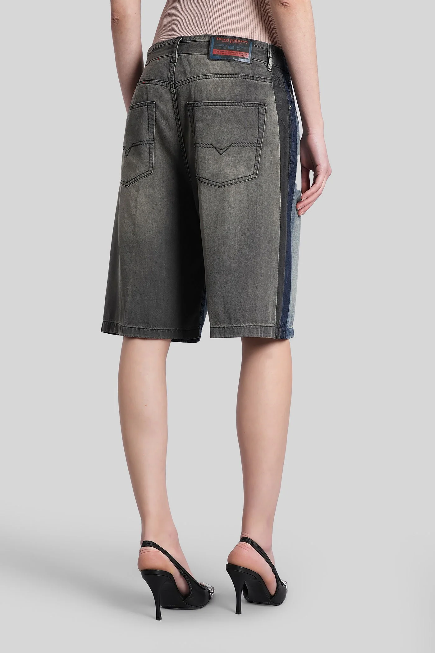 De-sire-short Shorts in blue denim - Image 3