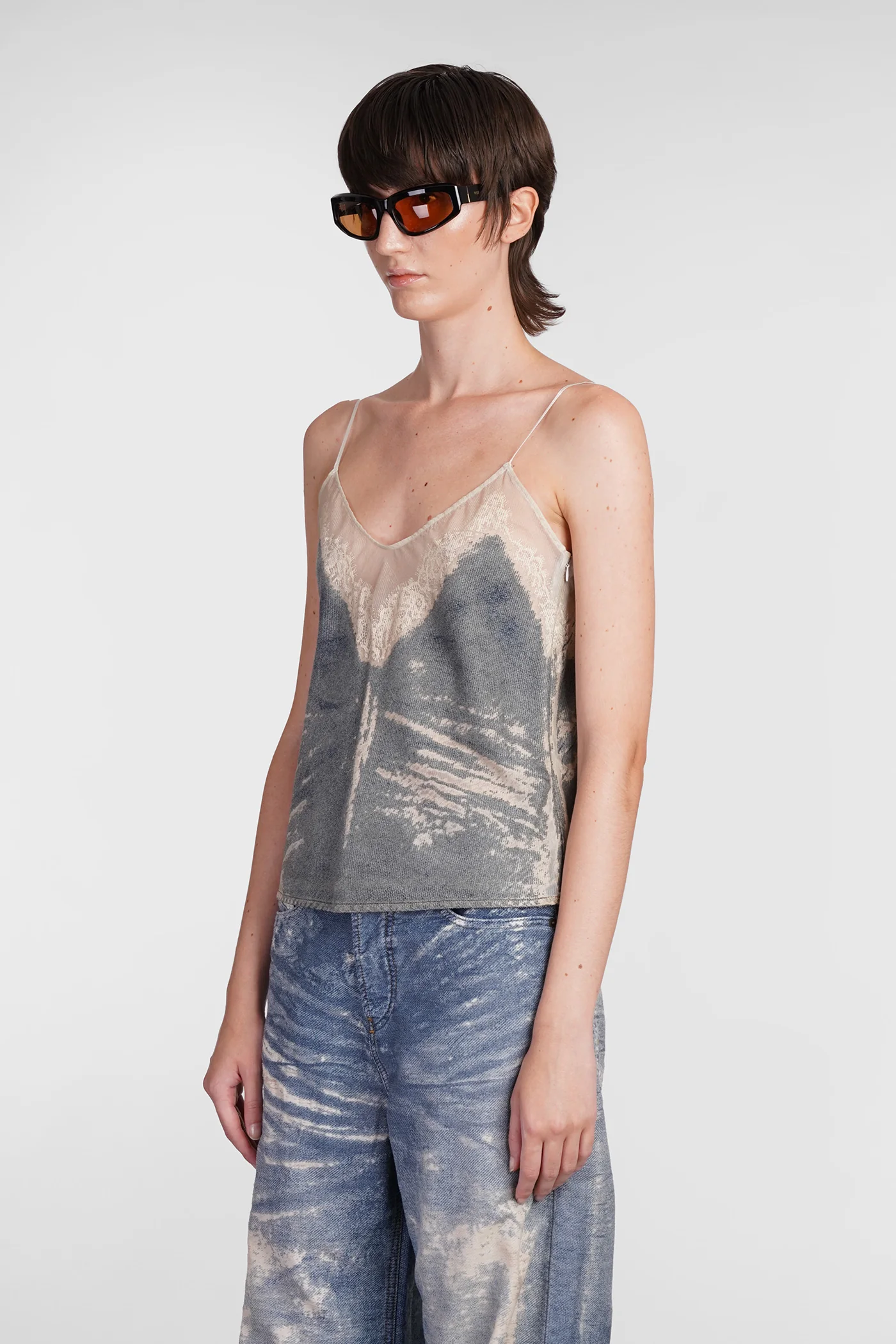 De tre fsf Topwear in blue cotton - Image 4