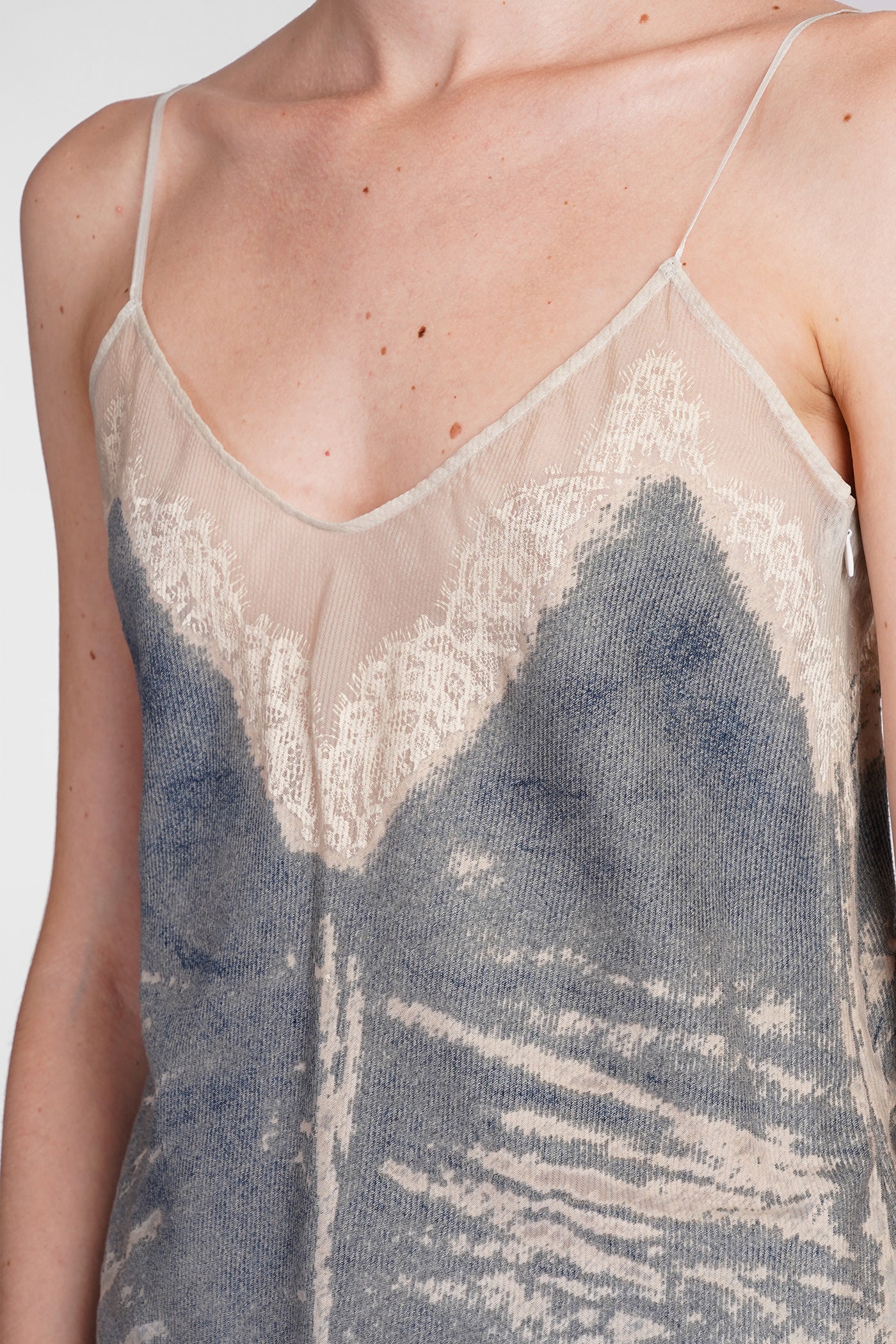 De tre fsf Topwear in blue cotton - Image 5