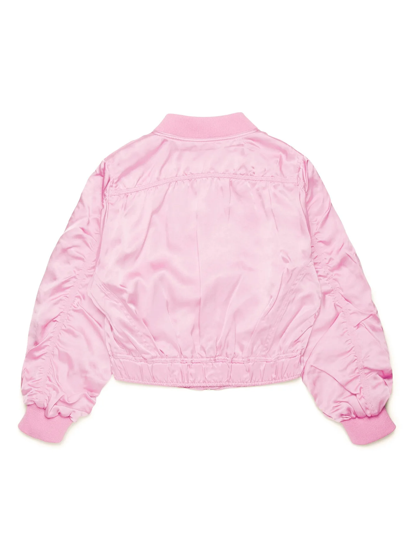 Bomber Jacket in rose-pink viscose - Image 2
