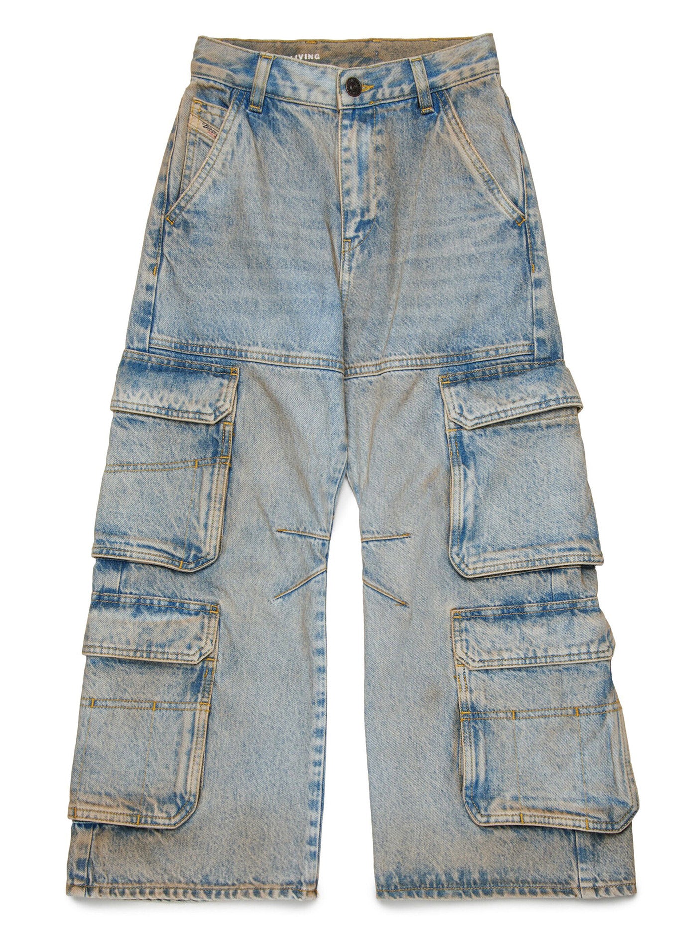 D argjx cargo j Jeans in blue cotton