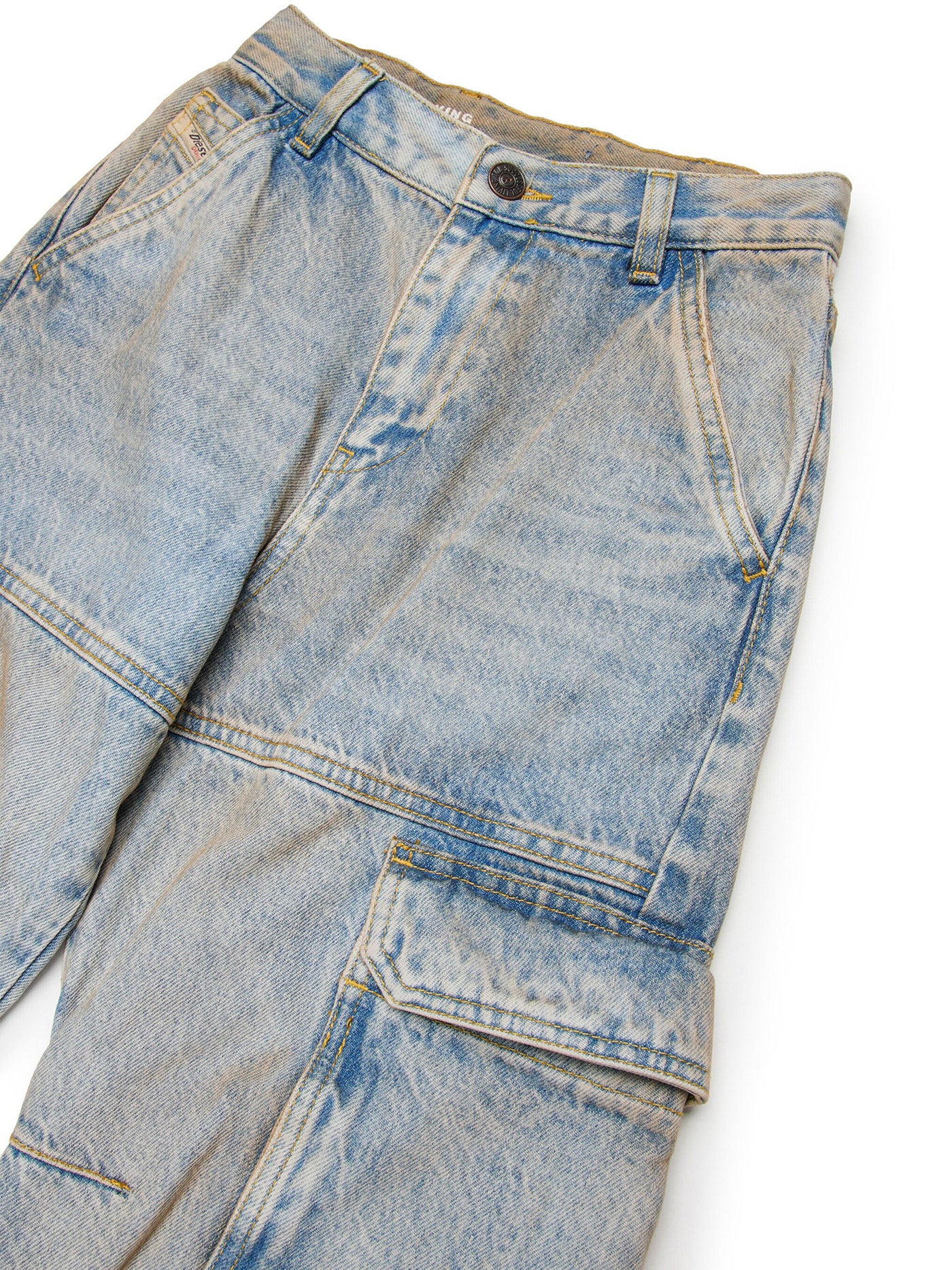 D argjx cargo j Jeans in blue cotton - Image 3