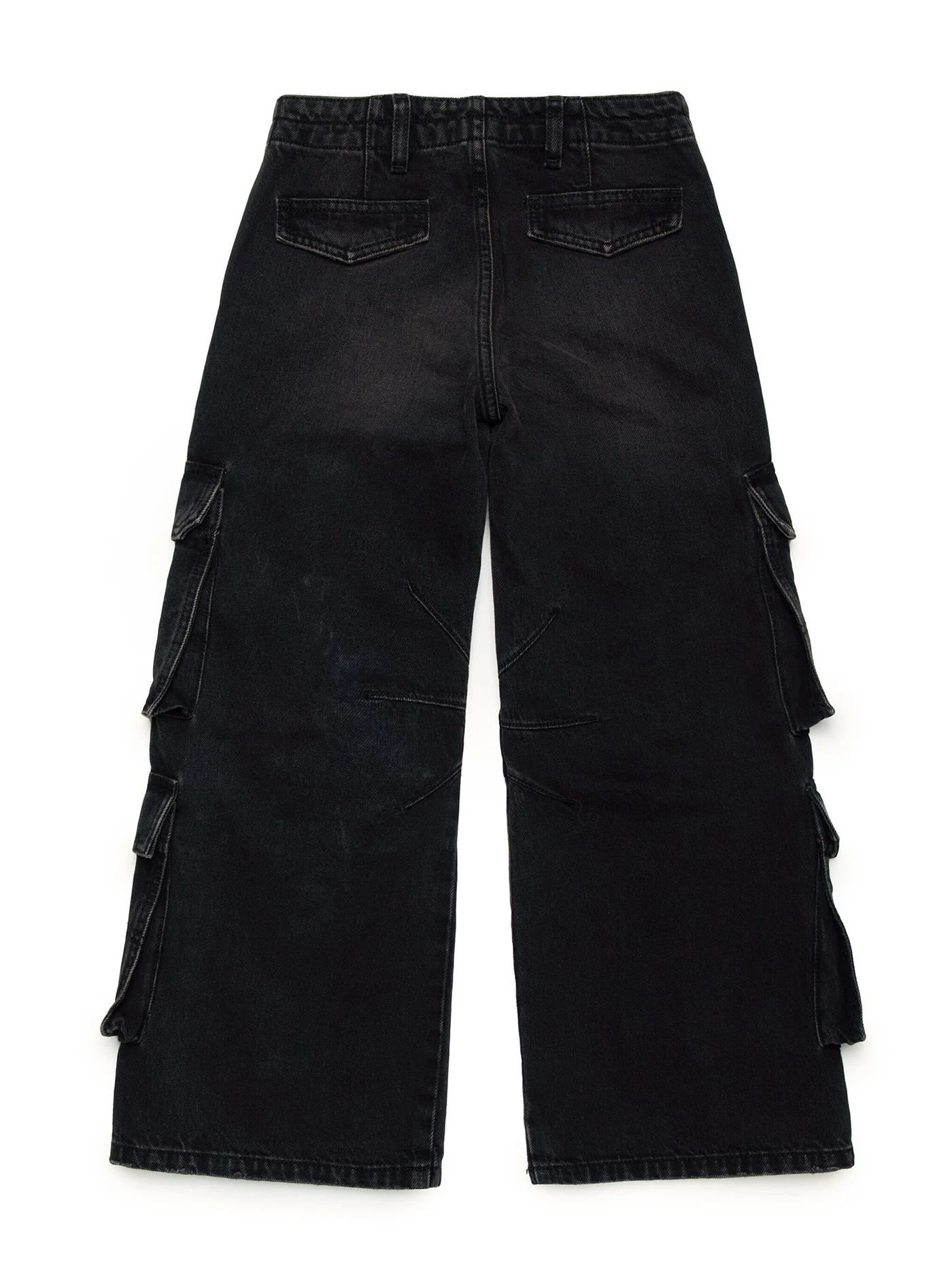 Pants in black cotton - Image 2