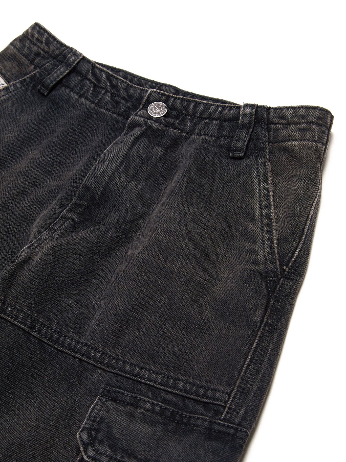 Pants in black cotton - Image 3