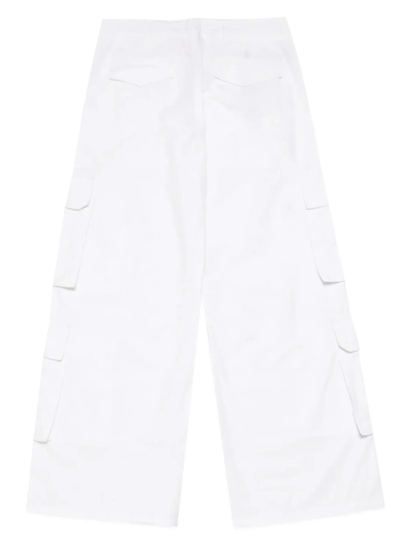 Pants in white cotton - Image 2
