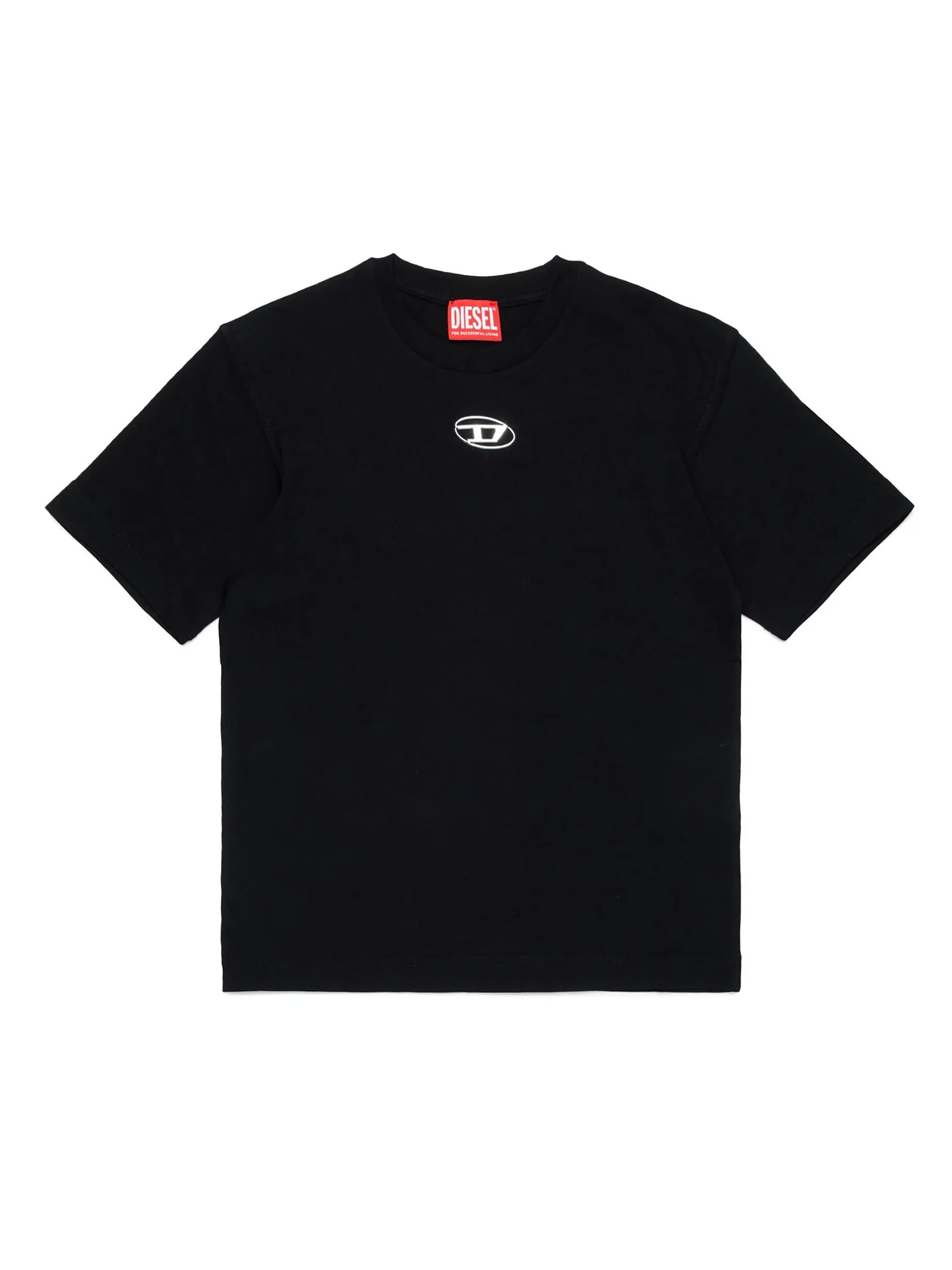 T-Shirt in black cotton