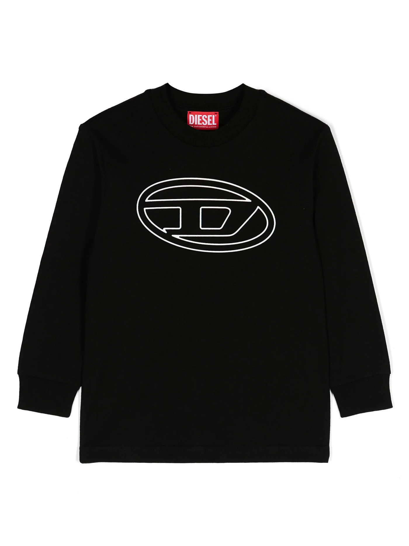 T-Shirt in black cotton