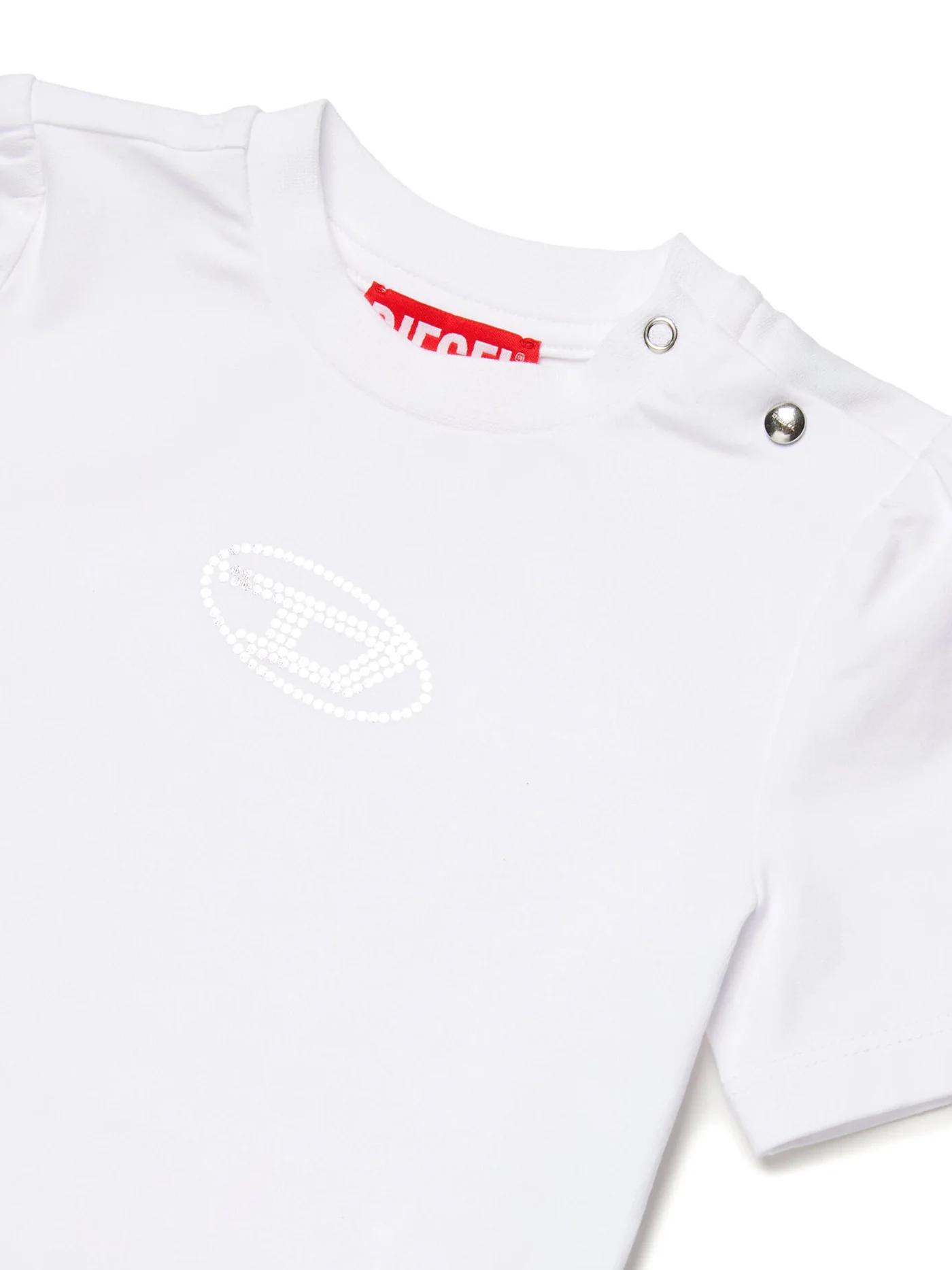 T-Shirt in white cotton - Image 3