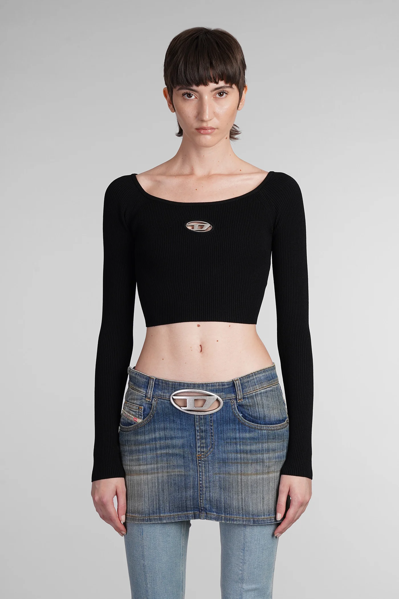M vera ls Knitwear in black Rayon