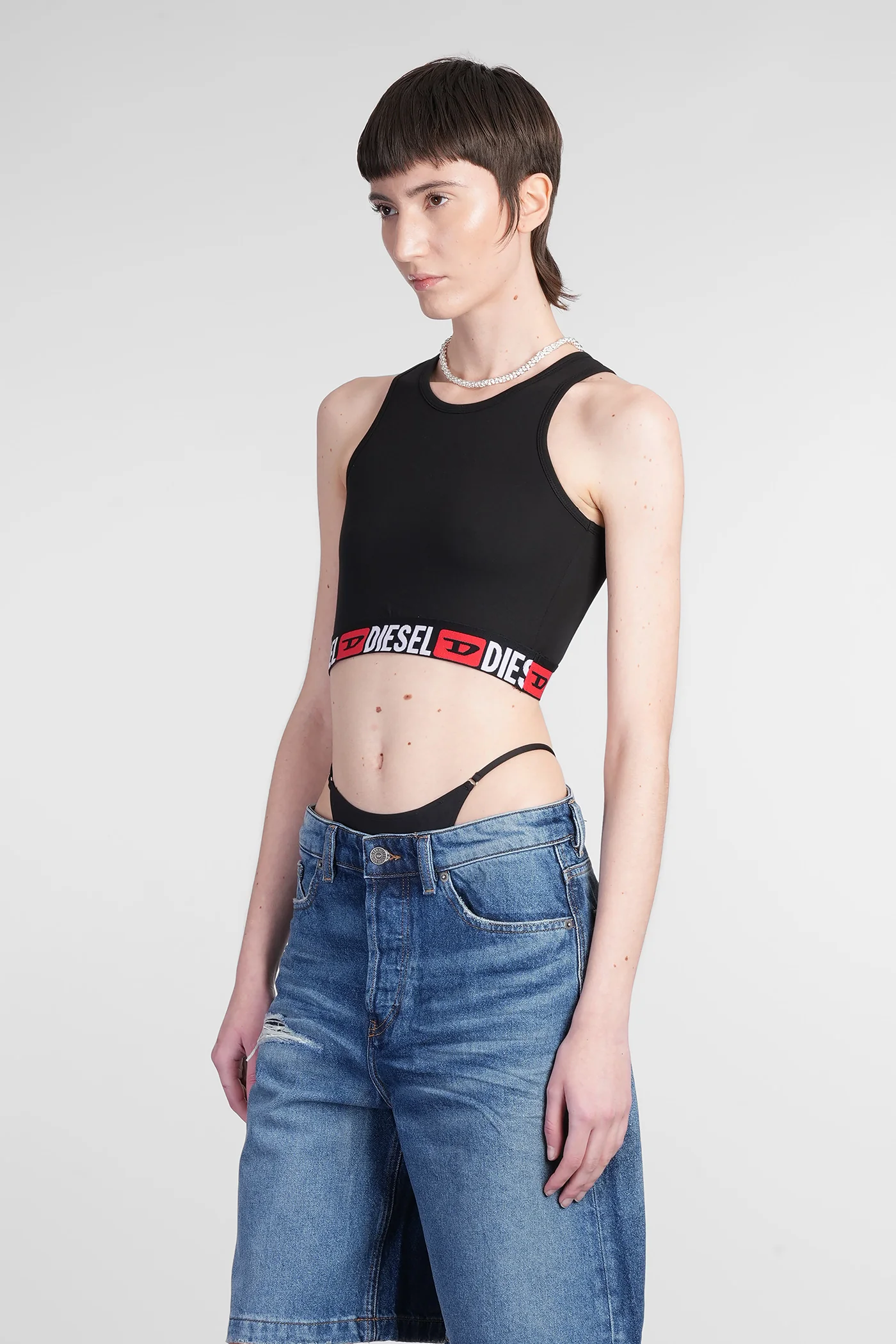 Sandra d core Topwear in black cotton - Image 4