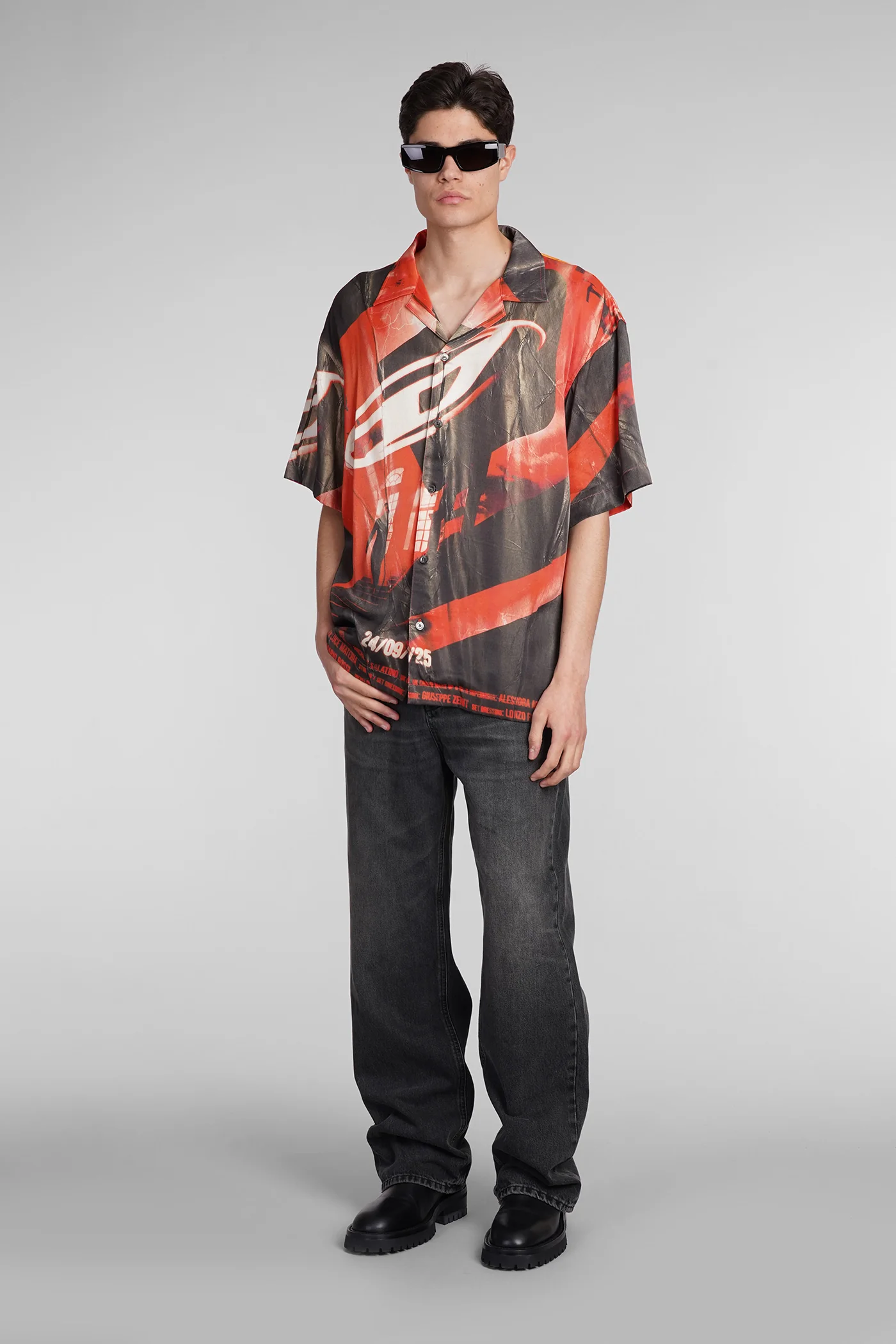 Shirt in multicolor viscose - Image 2