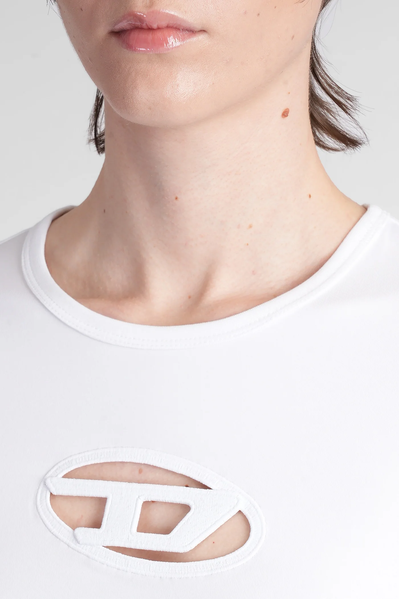 T angie T-Shirt in white cotton - Image 25