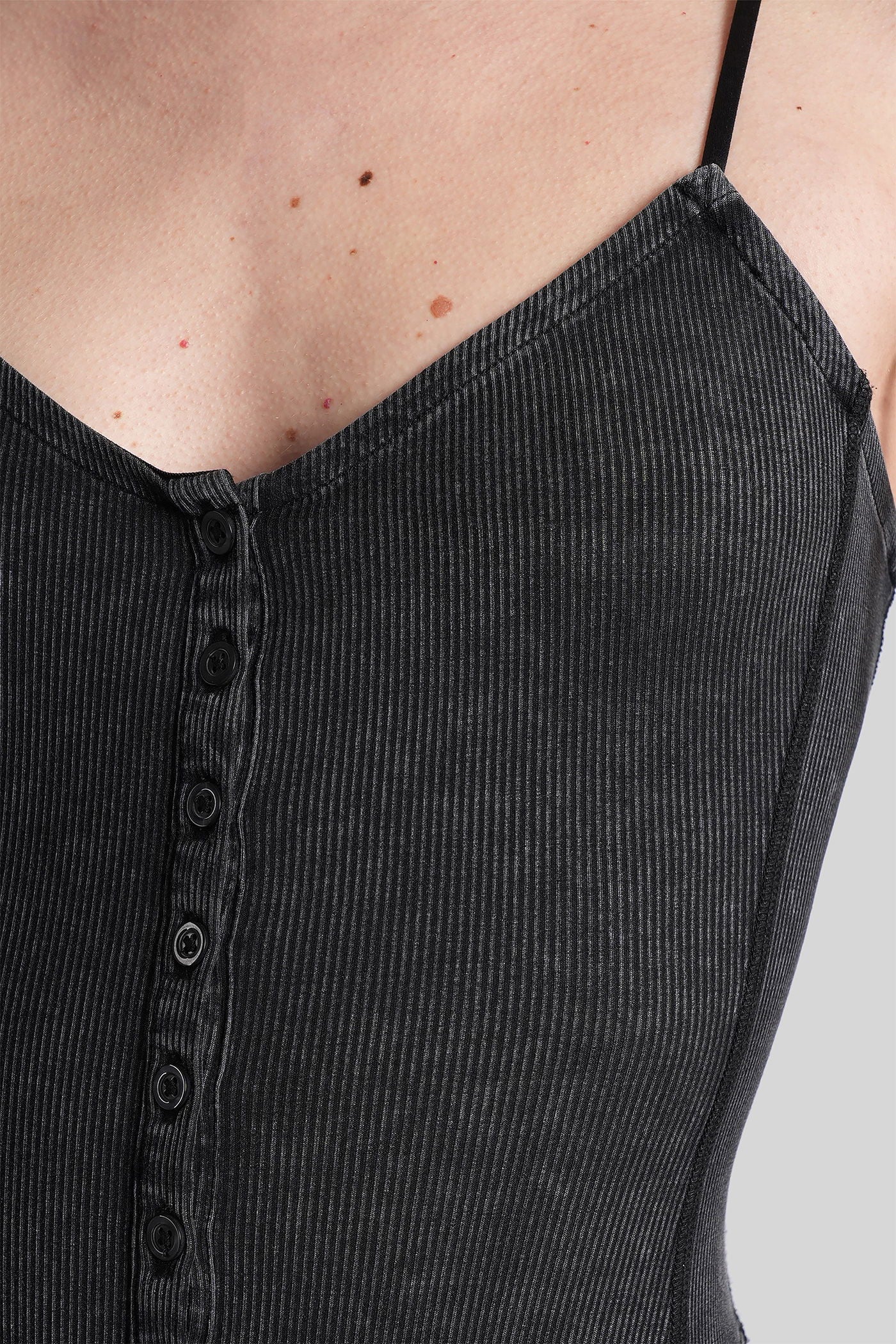 T-ley Body in black viscose - Image 5