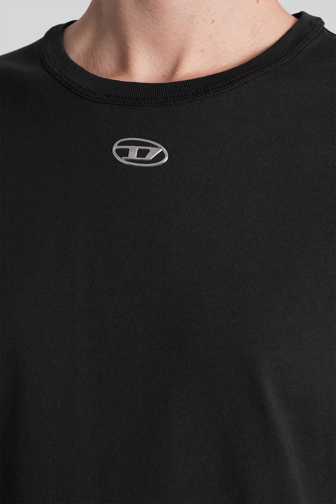 T-normy-od T-Shirt in black cotton - Image 5