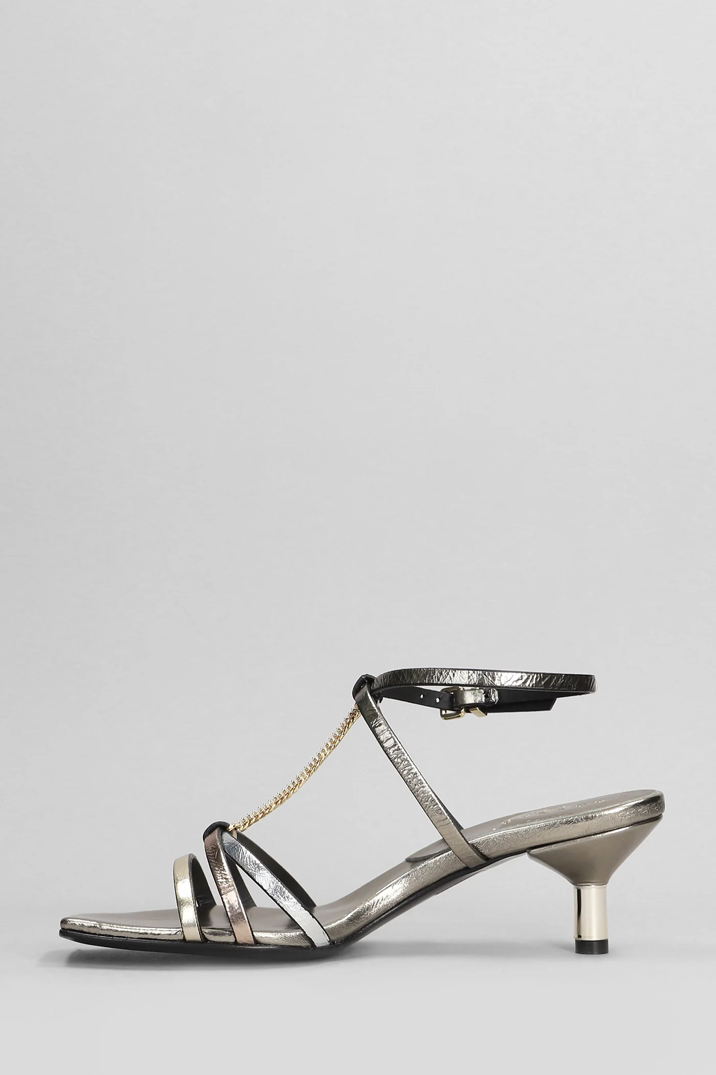 Sandals in multicolor leather - Image 3