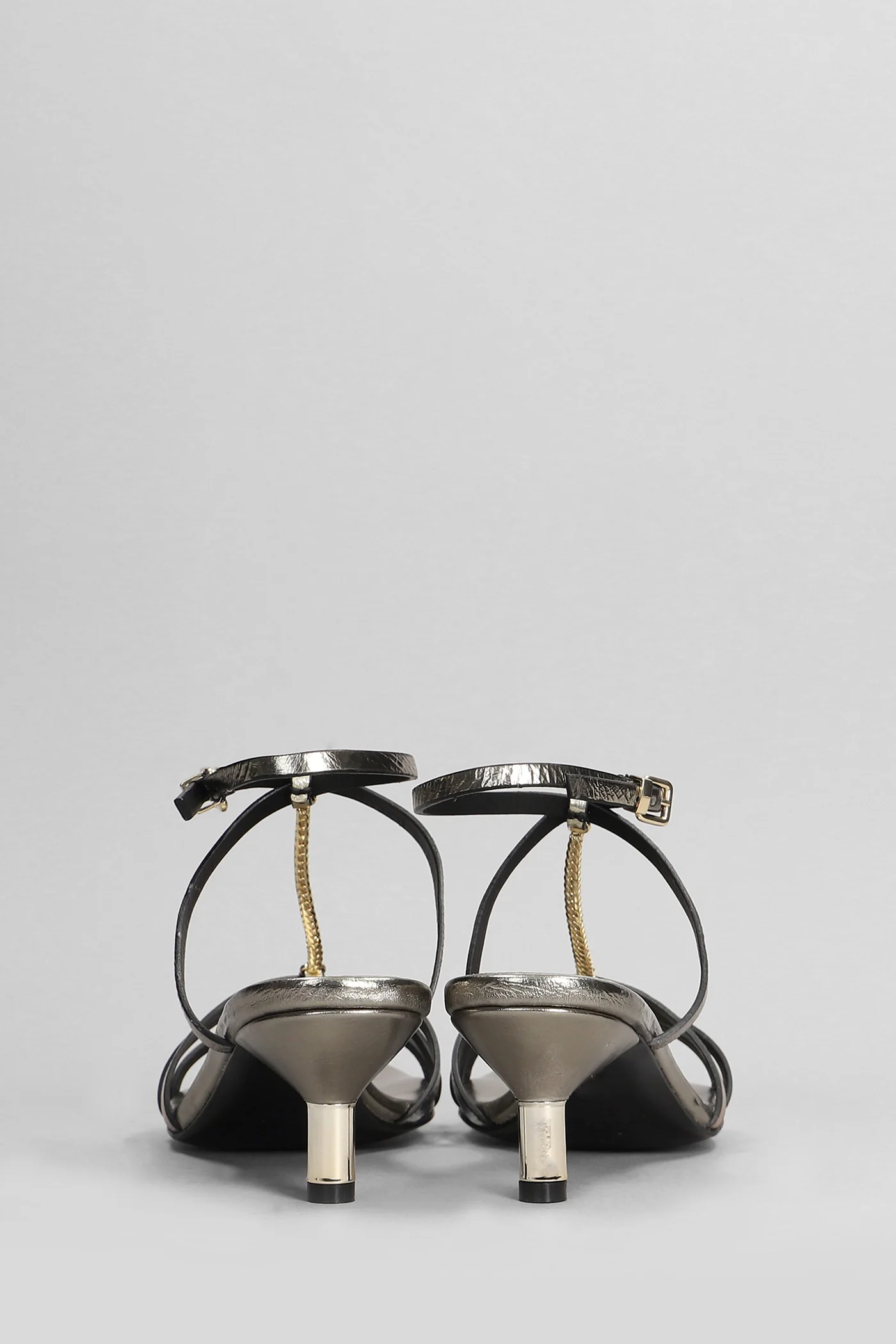 Sandals in multicolor leather - Image 4