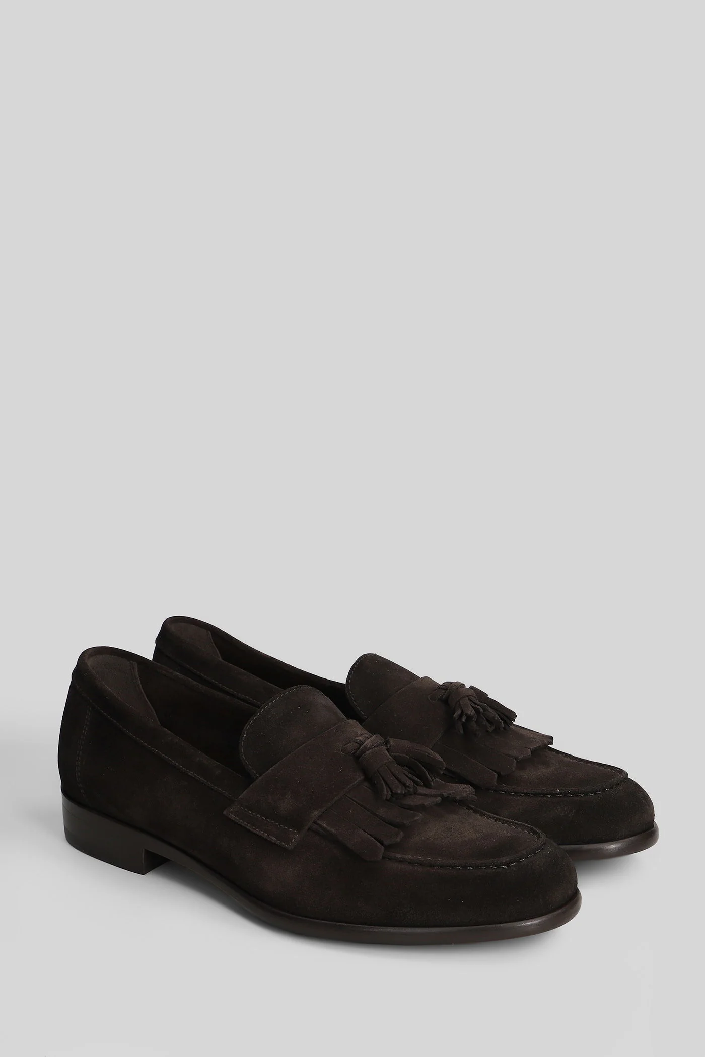 Loafers in brown suede - Image 2