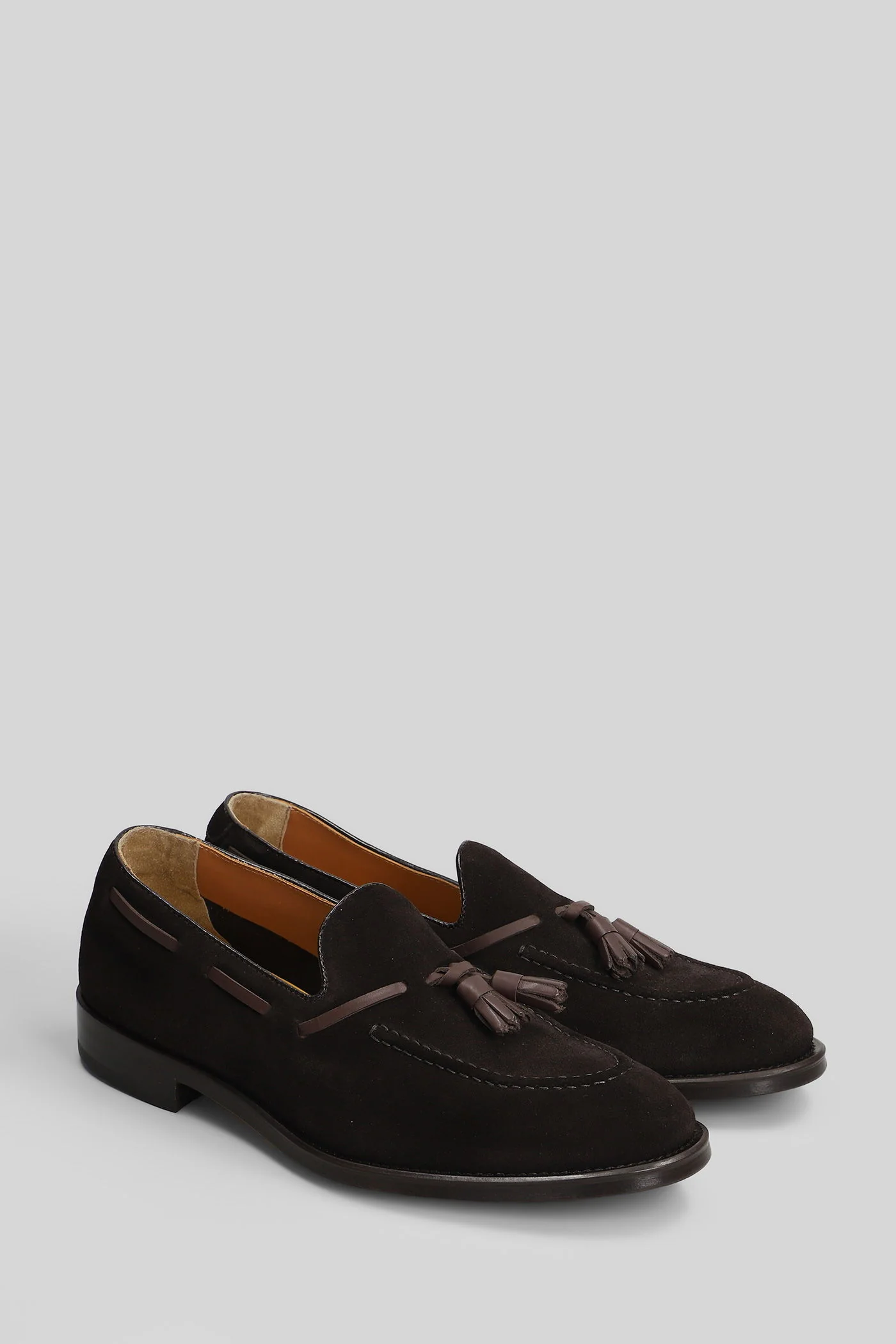 Loafers in brown suede - Image 2