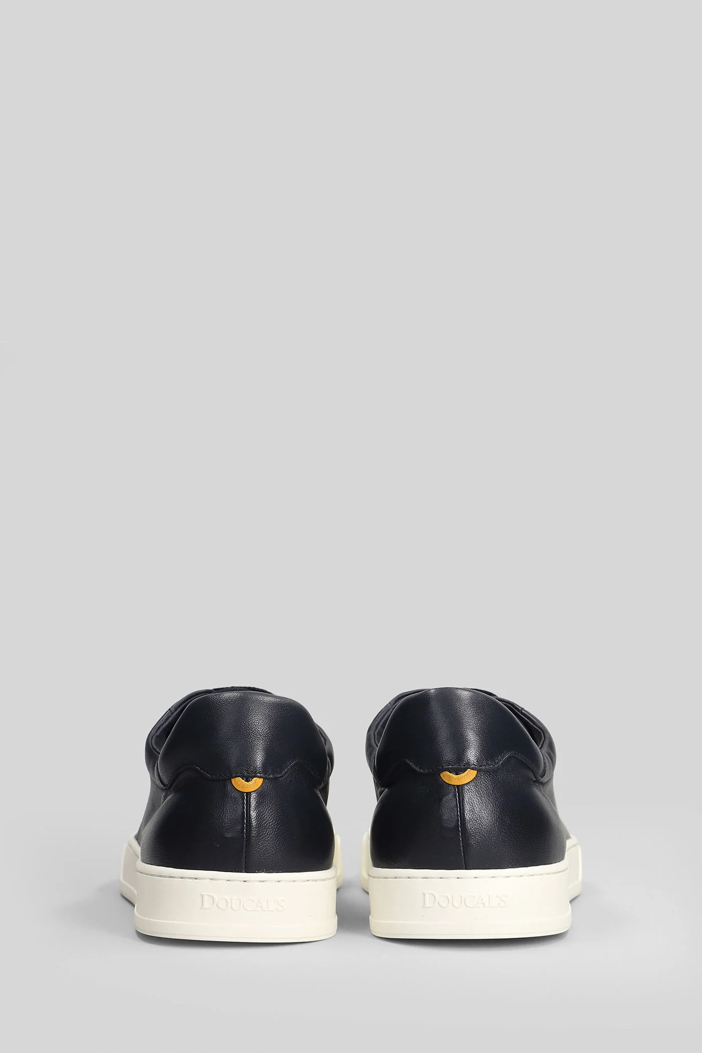 Sneakers in blue leather - Image 4