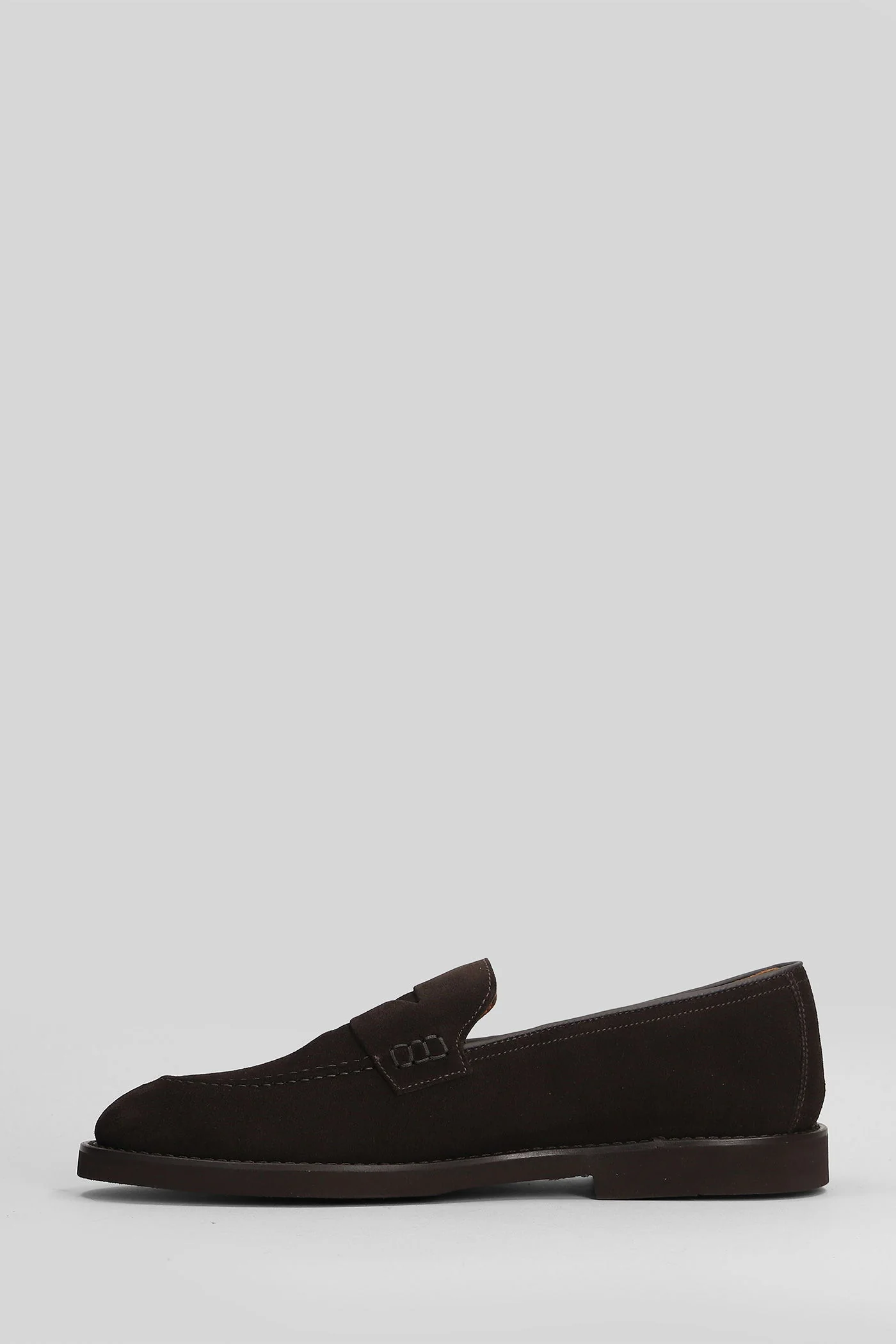 Sneakers in brown suede - Image 3