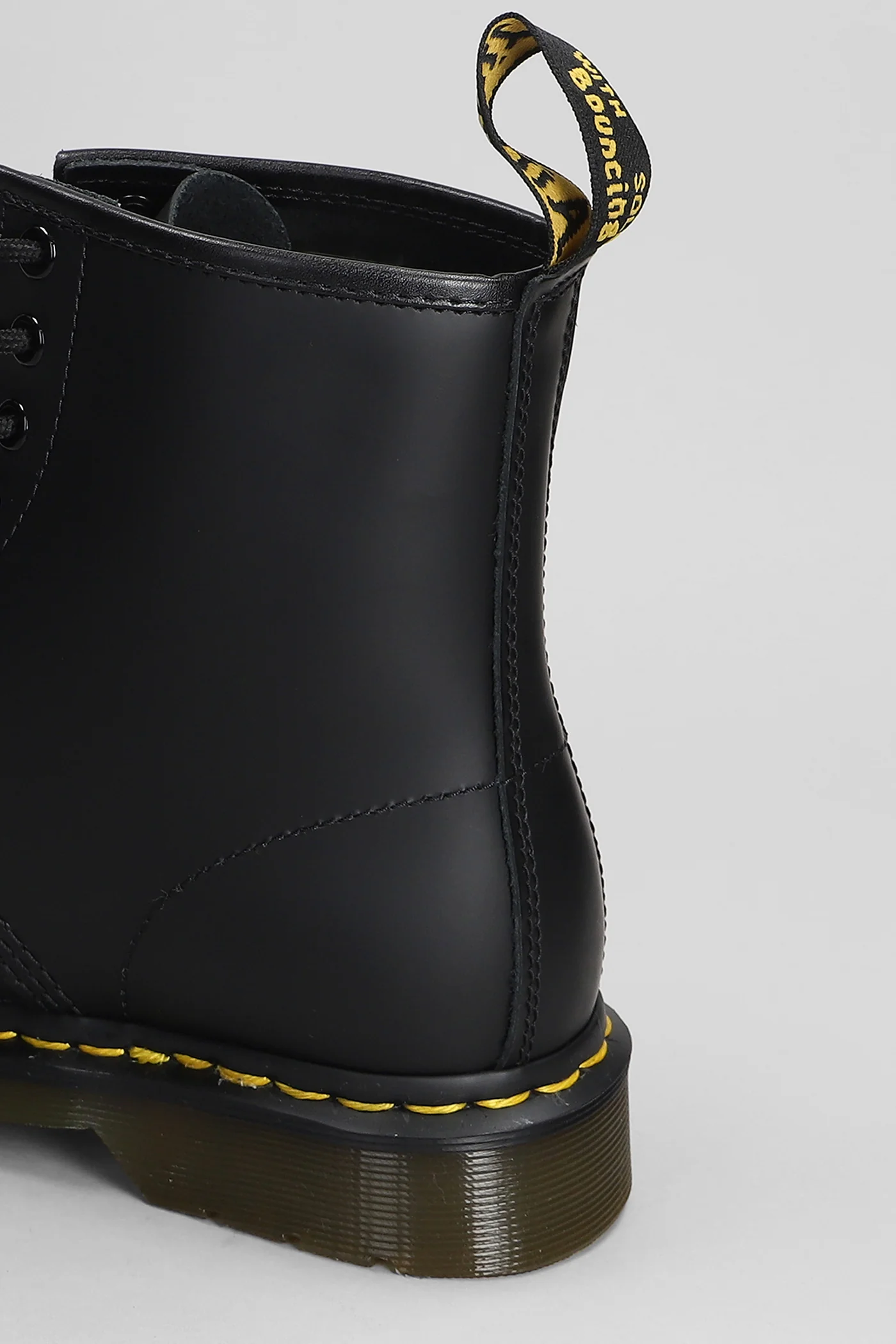 1460 Combat boots in black leather - Image 5