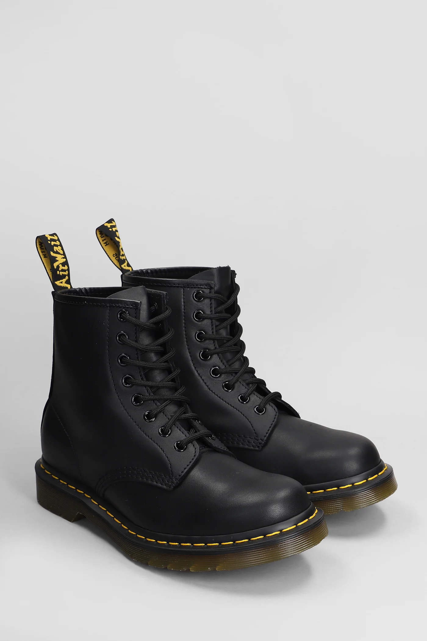 1460 Combat boots in black leather - Image 2