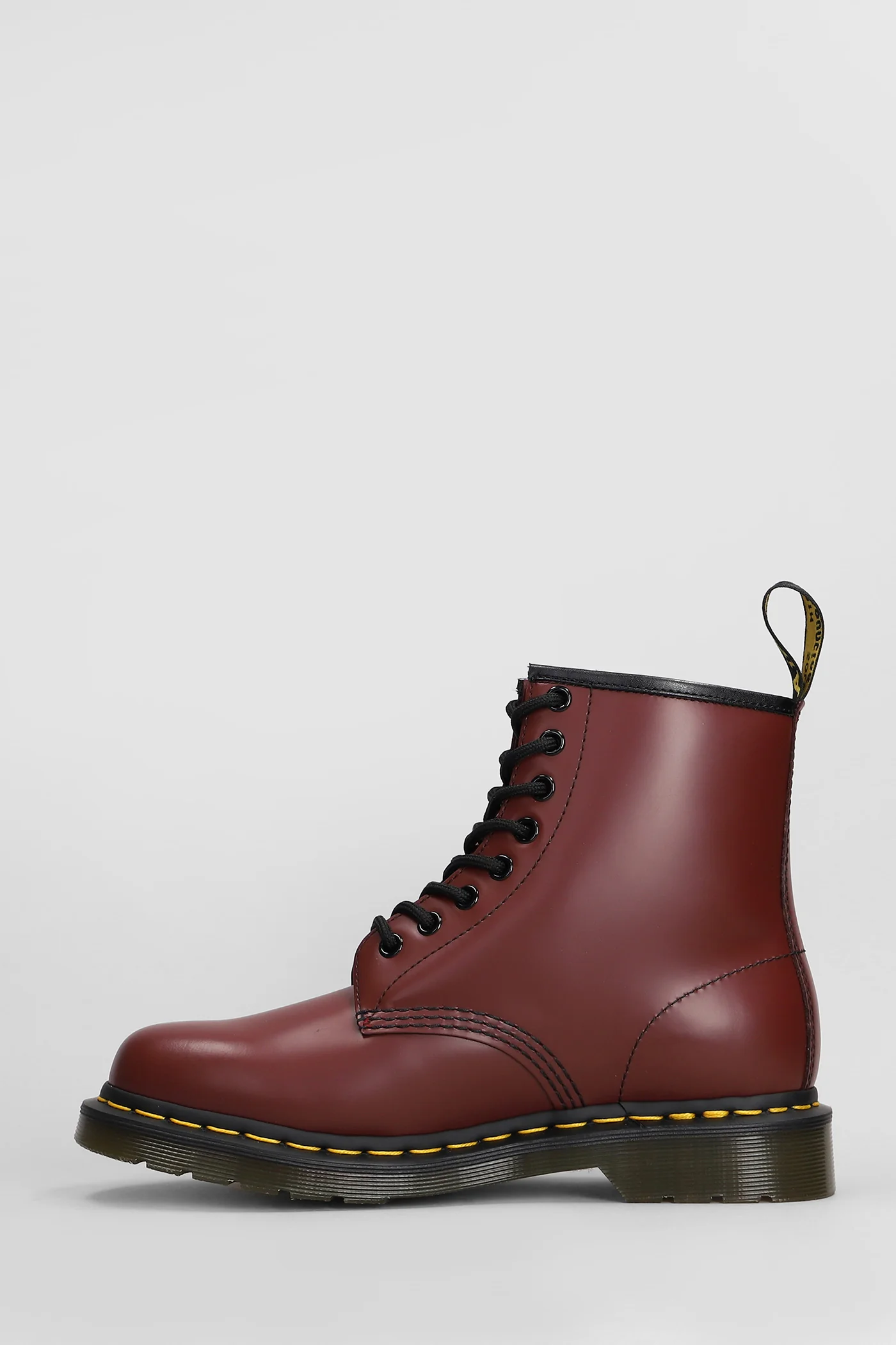 1460 Combat boots in bordeaux leather - Image 33