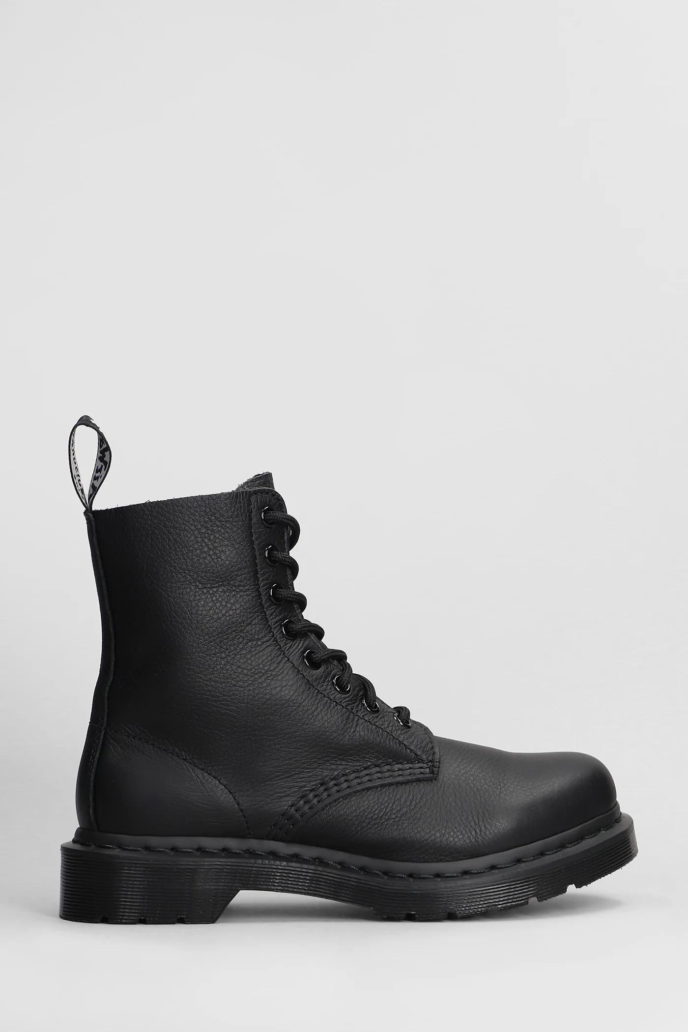 1460 Pascal Mono Combat boots in black leather