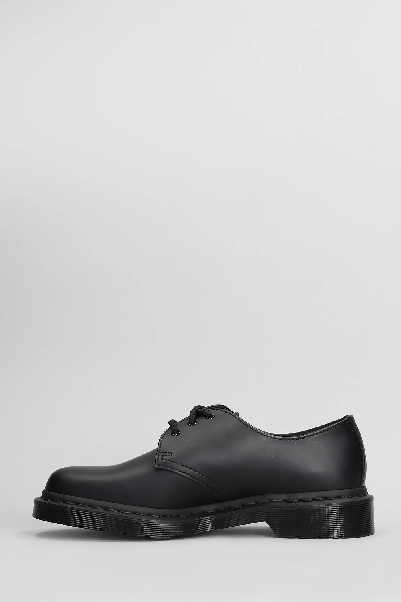 1461 Mono Lace up shoes in black leather - Image 3