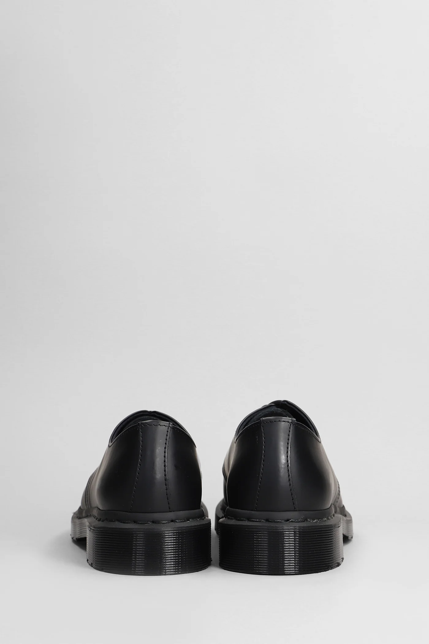 1461 Mono Lace up shoes in black leather - Image 4