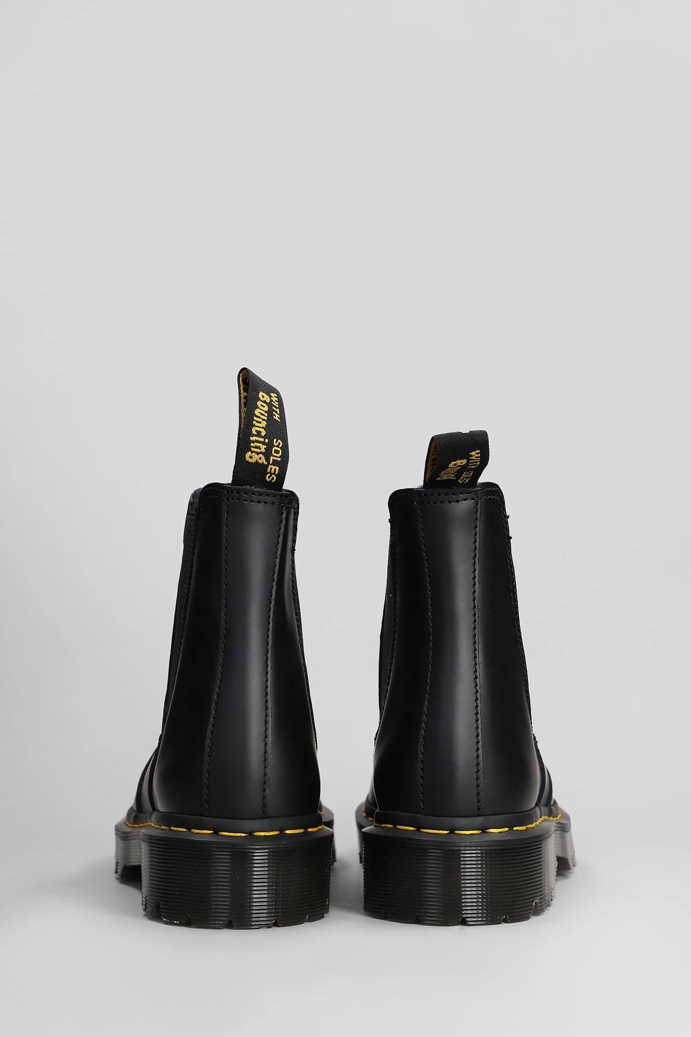 2976 Bex Combat boots in black leather - Image 4