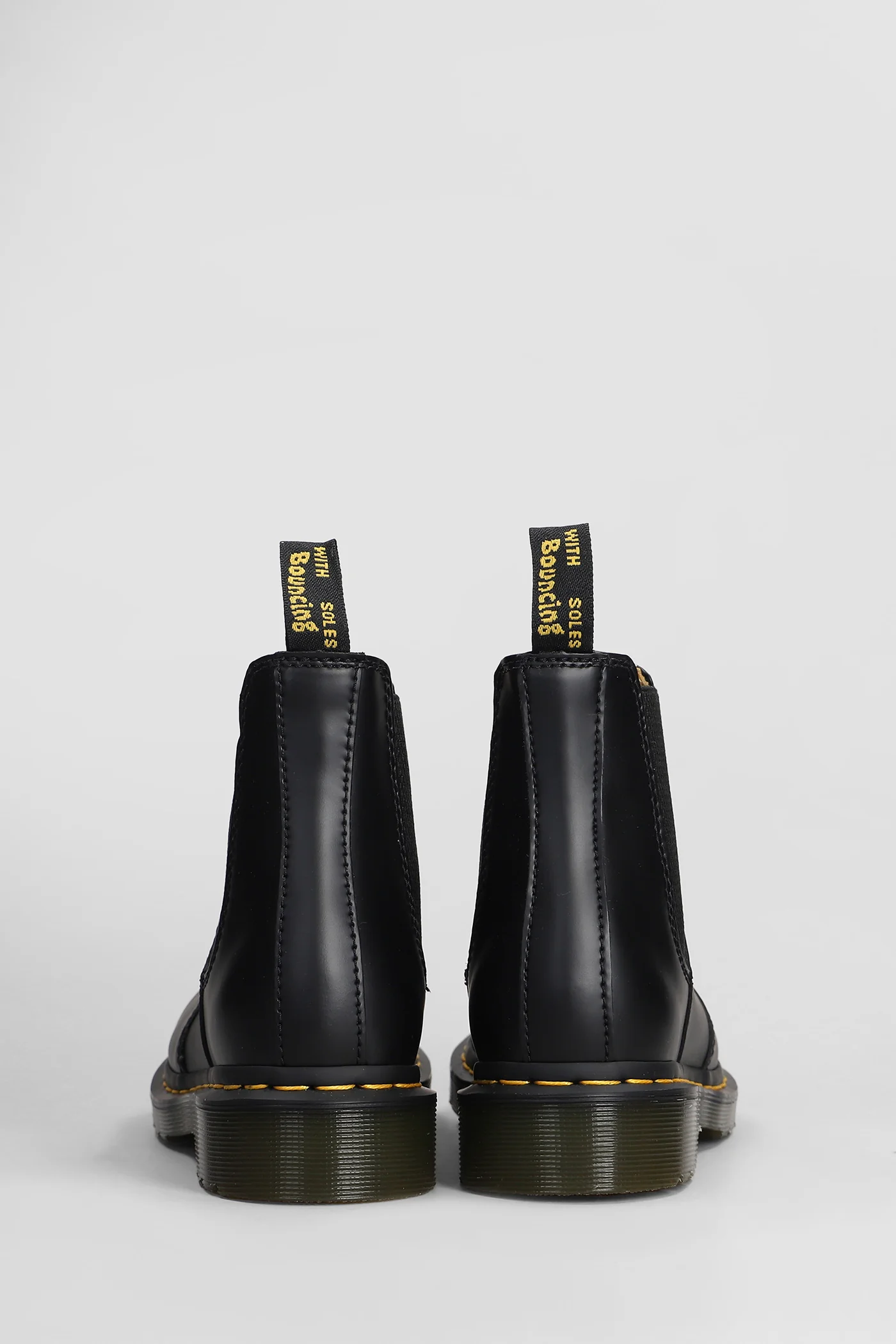 2976 YS Combat boots in black leather - Image 4