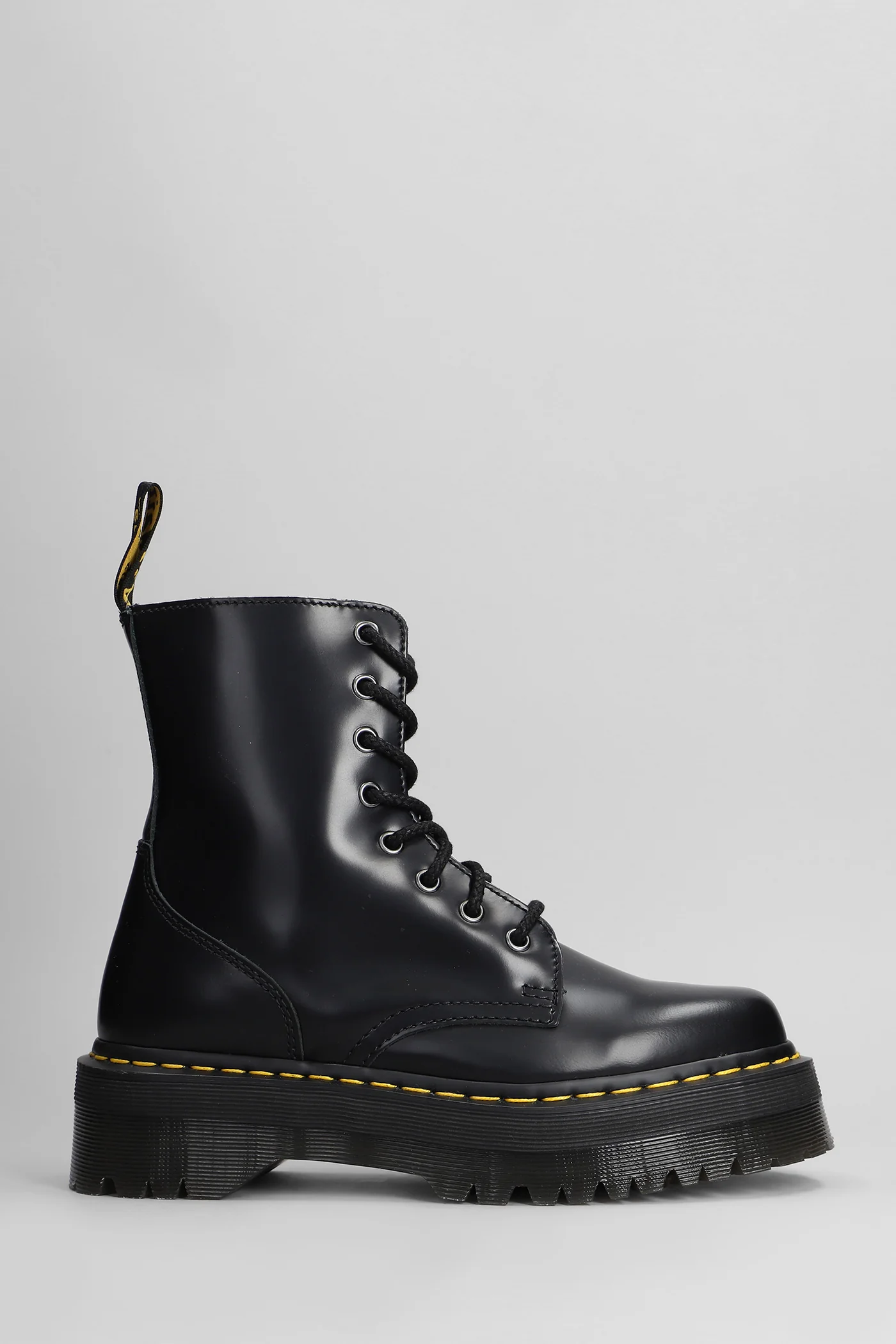 Jadon Combat boots in black leather