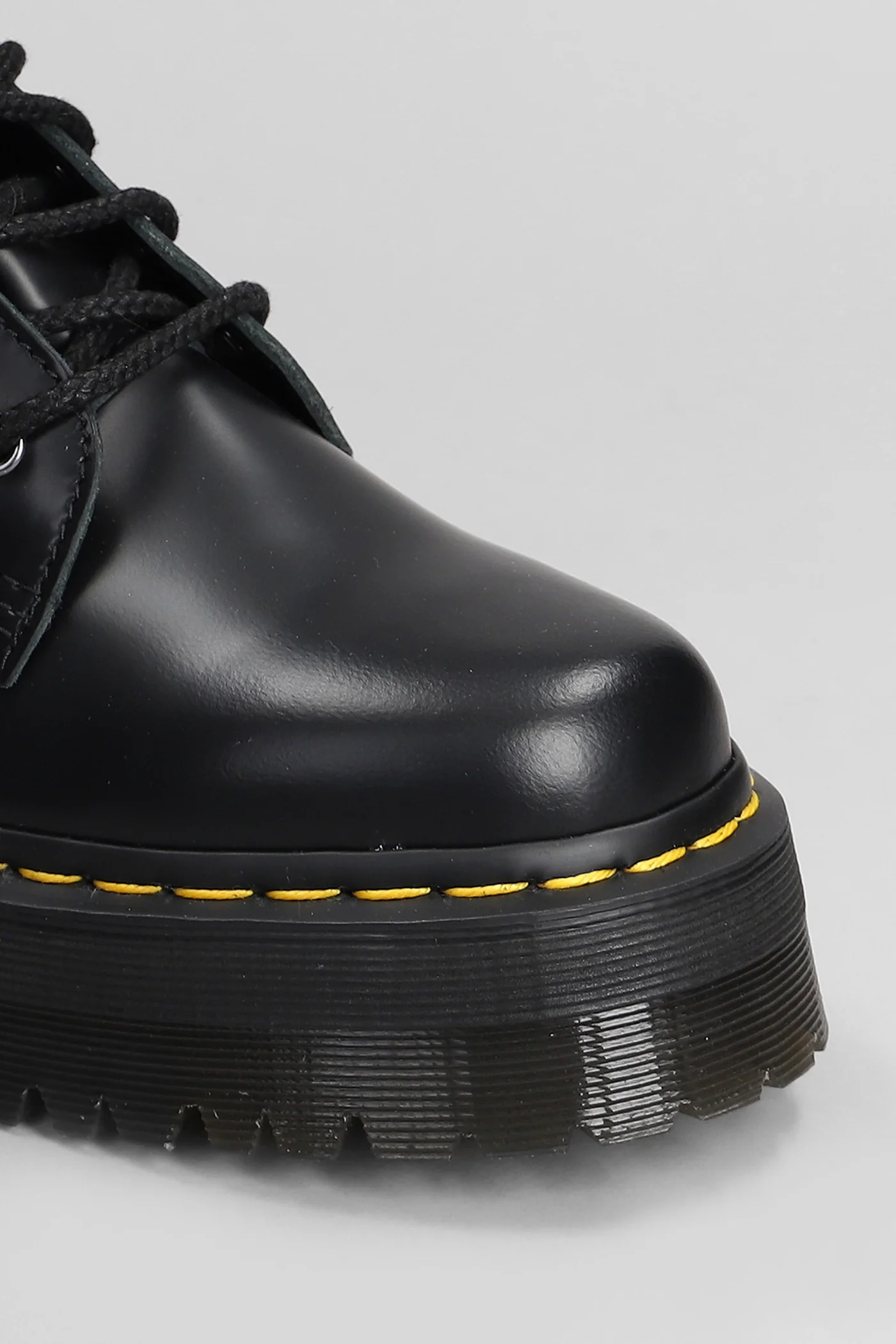 Jadon Combat boots in black leather - Image 5